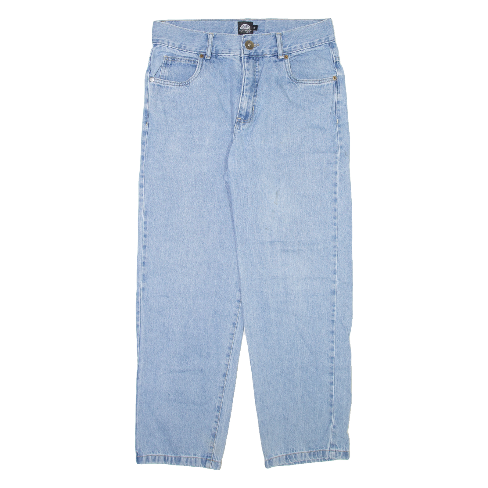 SOUTHPOLE ORIGINALS Mens Jeans Blue Relaxed Straight W31 L29 Refurbished - N/A refurbished available on Cerqular