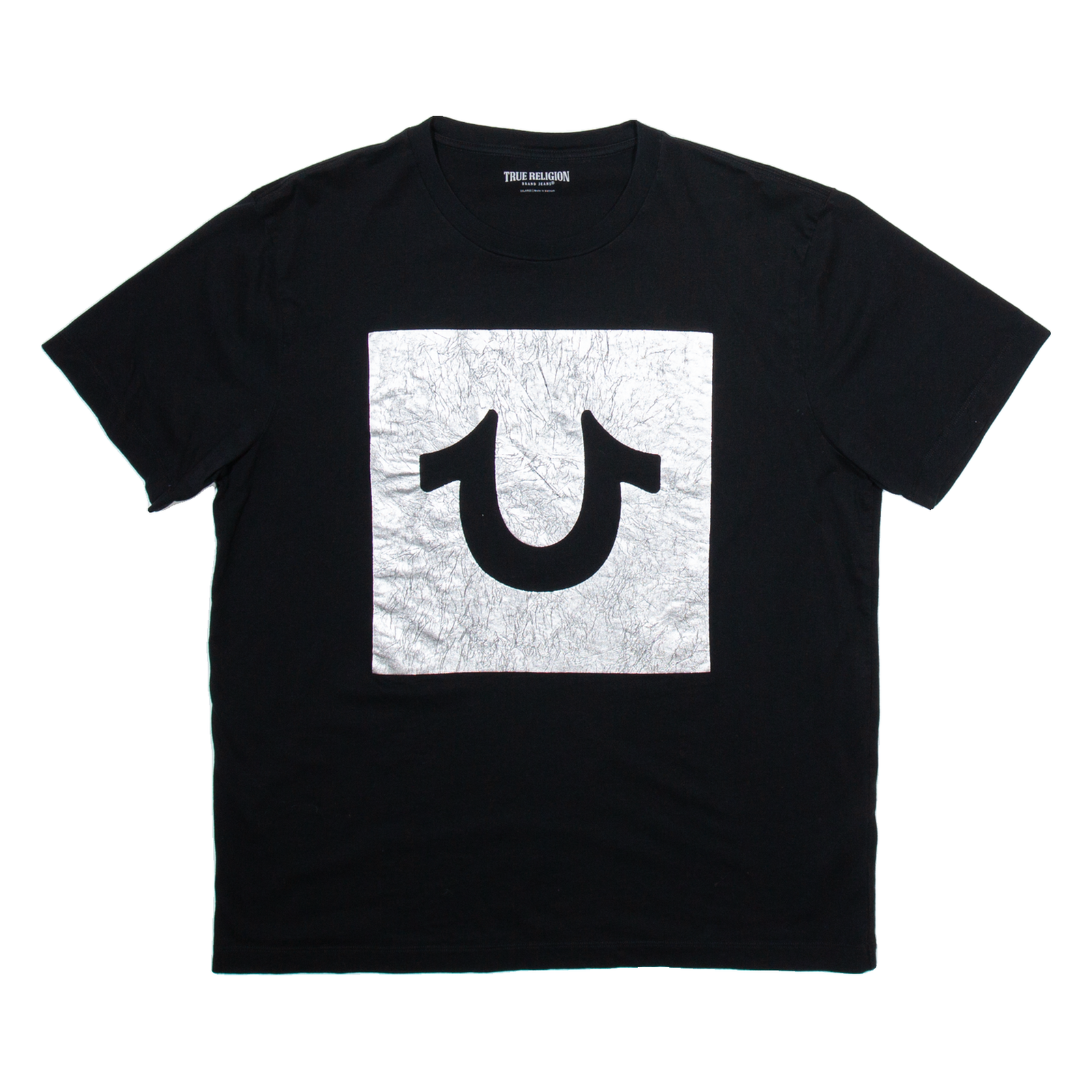 TRUE RELIGION Mens T-Shirt Black M Refurbished - N/A refurbished available on Cerqular