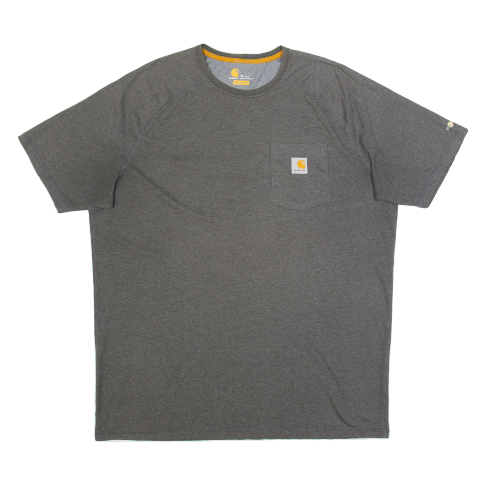 CARHARTT Tall Relaxed Fit Mens T-Shirt Grey XL Refurbished - N/A refurbished available on Cerqular
