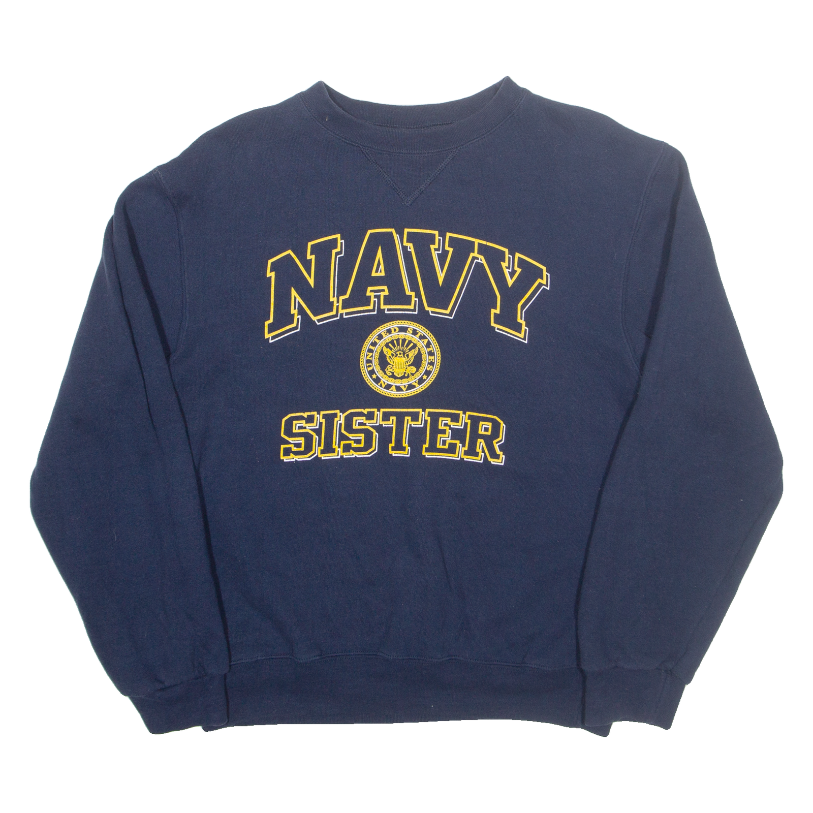 SOFFE US Navy Sister Womens Sweatshirt Blue USA S Refurbished - N/A refurbished available on Cerqular