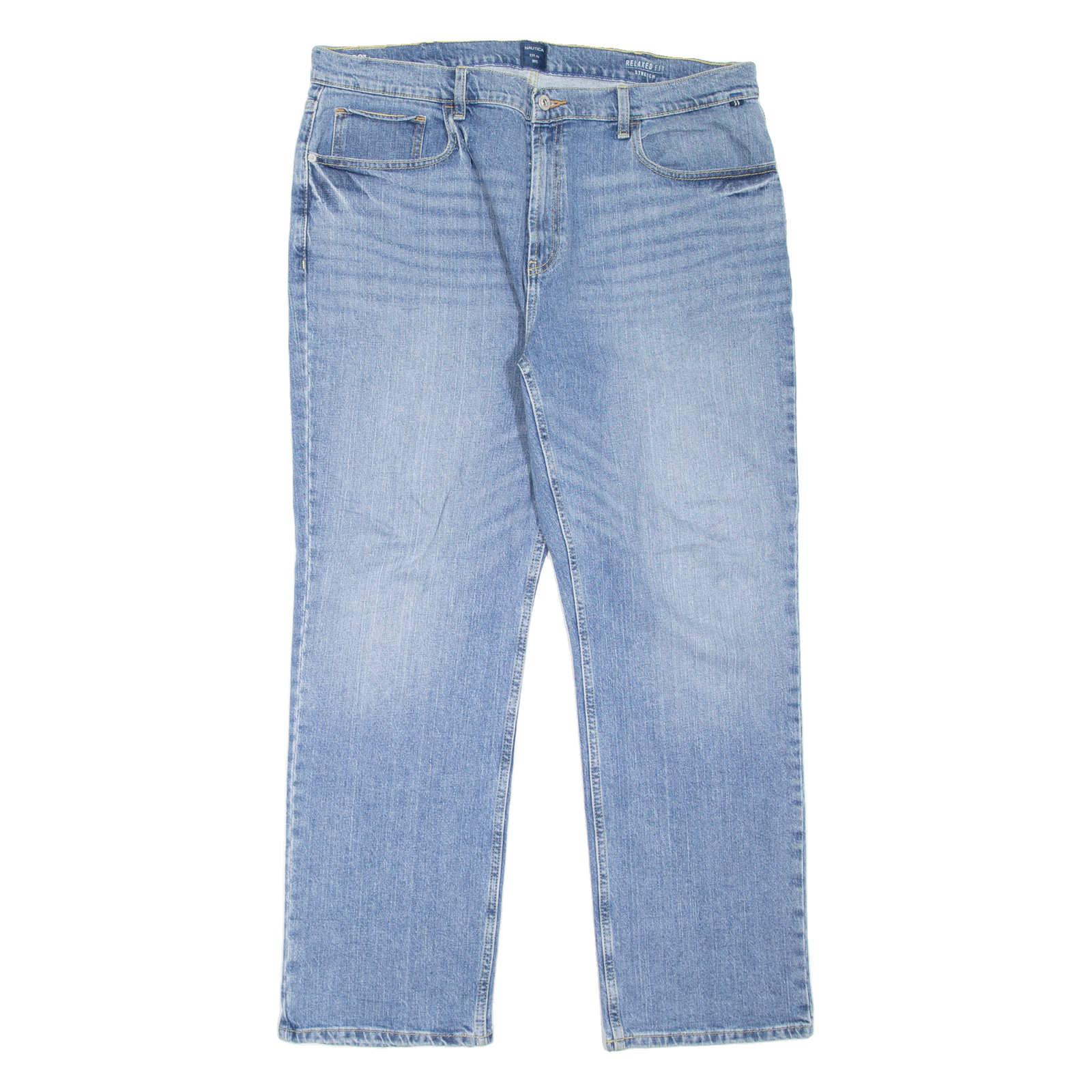 Buy NAUTICA Mens Jeans Blue Relaxed Straight Stone Wash W38 L30 Refurbished - $28.59 NAUTICA Mens Jeans Blue Relaxed Straight Stone Wash W38 L30 Refurbished - N/A refurbished available on Cerqular