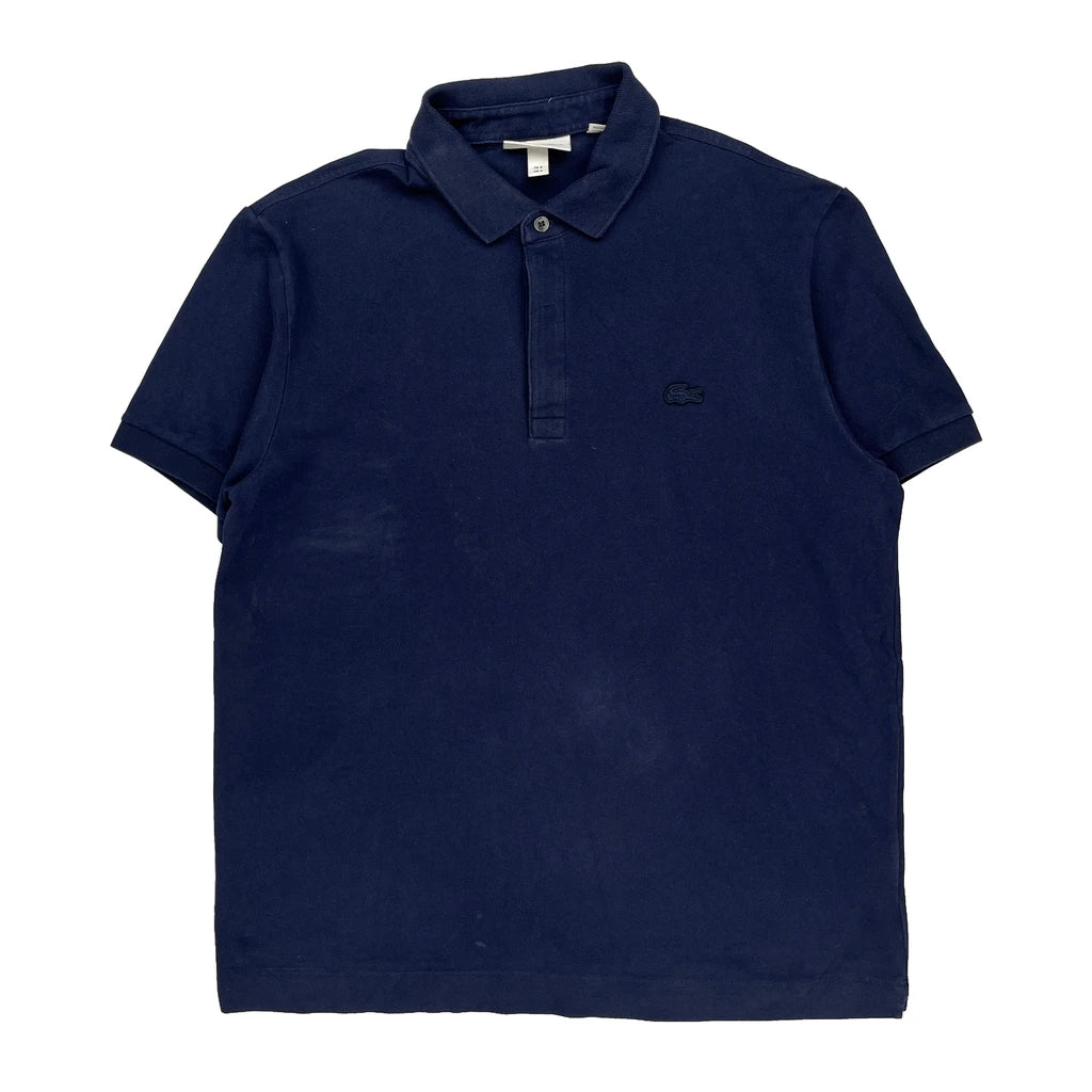 Buy Lacoste Polo Shirt - Large Navy Cotton Refurbished - $33.49 Lacoste Polo Shirt - Large Navy Cotton Refurbished - Thrifted (note: this is a term often used to describe second- refurbished available on Cerqular