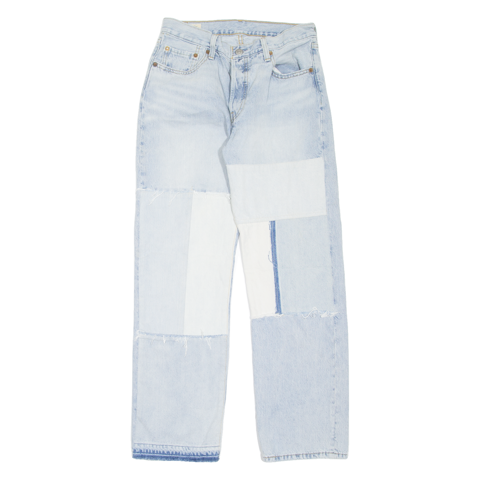 Buy LEVI'S 501 Jeans 90s Patchwork Womens Blue Regular Straight Stone Wash W26 L30 Refurbished - $37.69 LEVI'S 501 Jeans 90s Patchwork Womens Blue Regular Straight Stone Wash W26 L30 Refurbished - N/A refurbished available on Cerqular