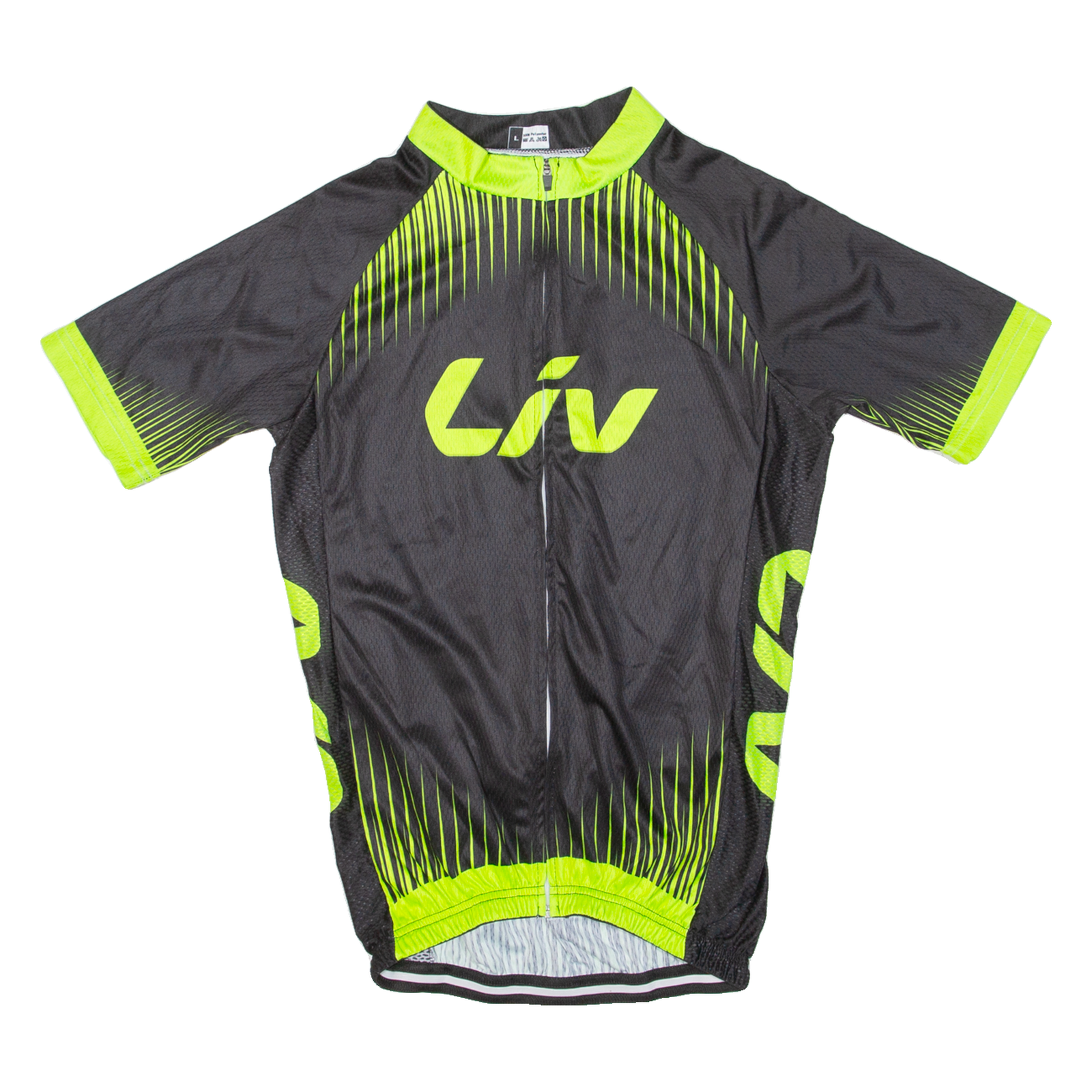 Cycling Mens Jersey Black Full Zip L Refurbished - N/A refurbished available on Cerqular