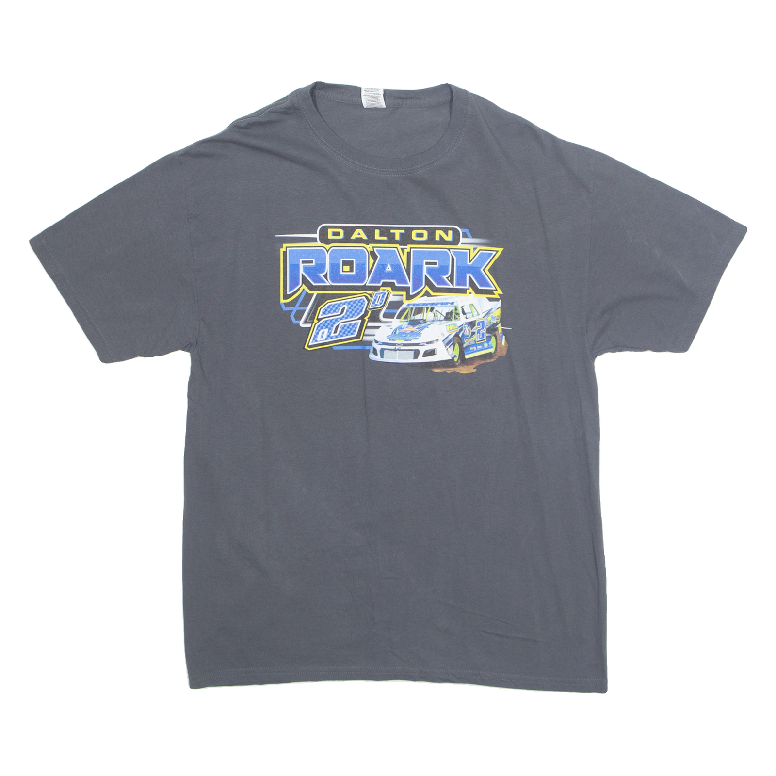 Dalton Roark Motorsport Mens T-Shirt Grey L Refurbished - N/A refurbished available on Cerqular