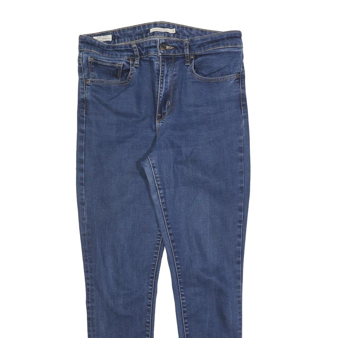 LEVI'S 721 Womens Jeans Blue Slim Skinny Denim Medium W30 L30 Stretch Refurbished - N/A refurbished available on Cerqular