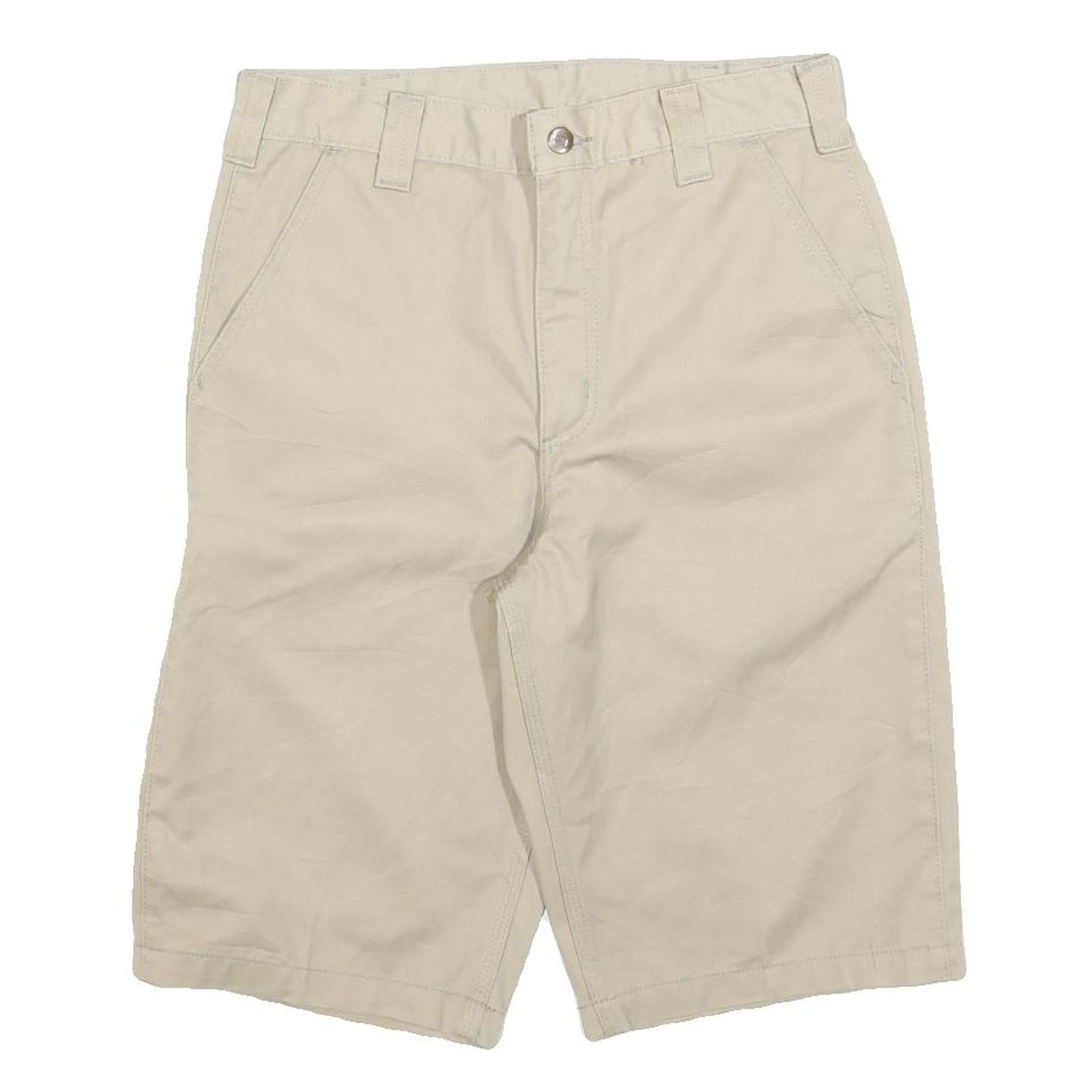 CARHARTT Mens Shorts Beige Casual Cotton Blend M W32 Workwear Utility Pockets Refurbished - N/A refurbished available on Cerqular