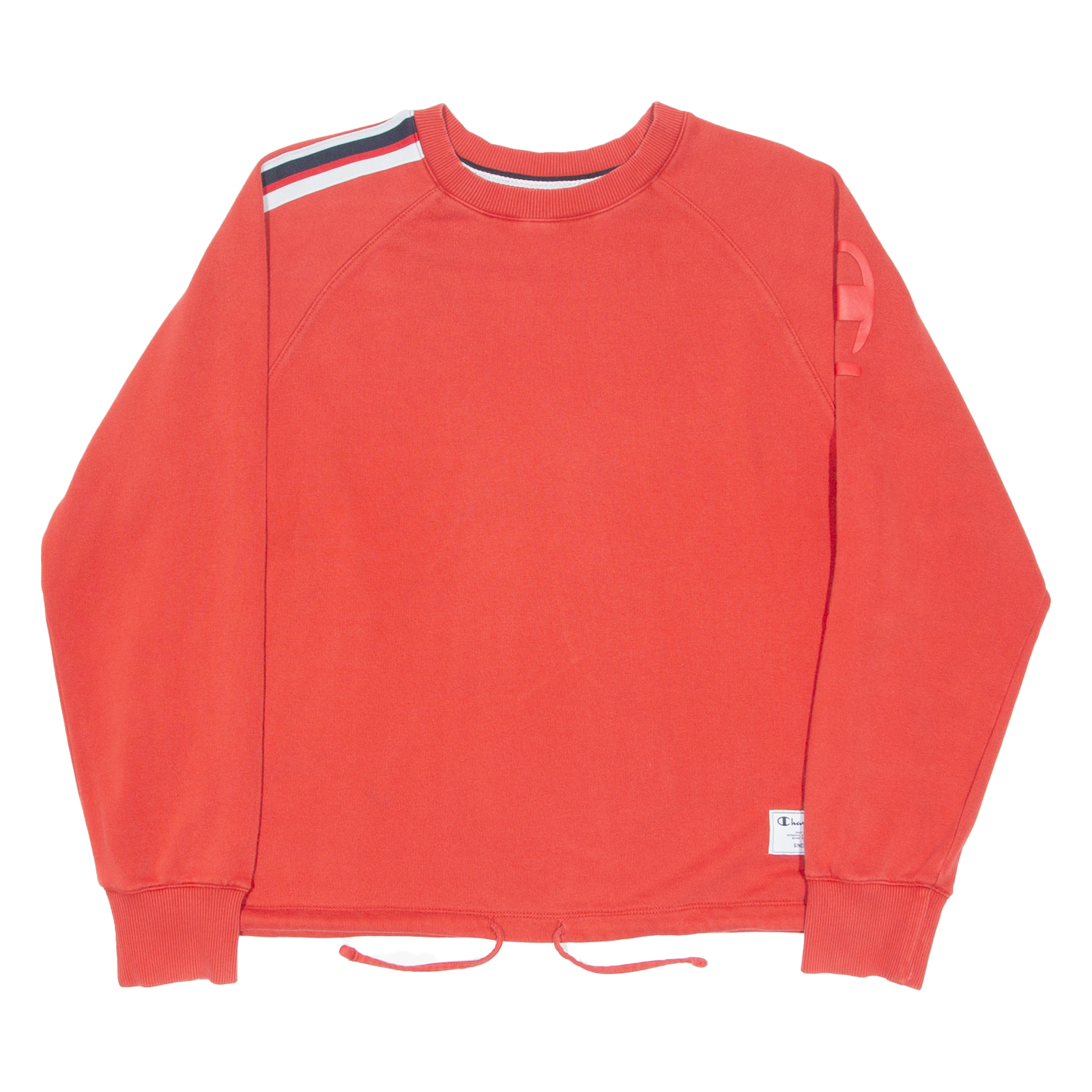 CHAMPION Mens Sweatshirt Red Crew Neck XL Refurbished - N/A refurbished available on Cerqular