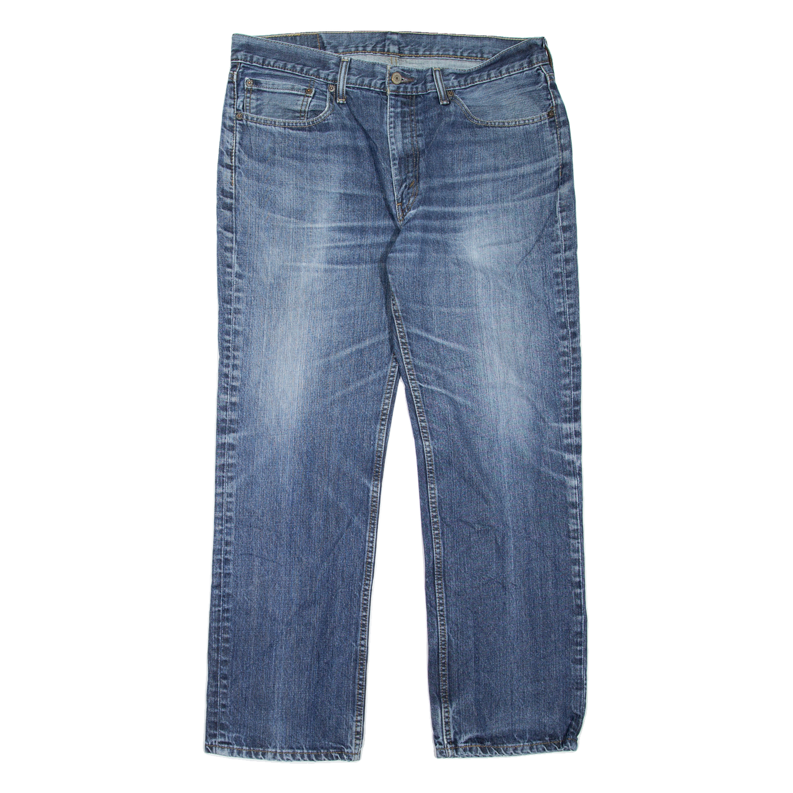 LEVI'S 514 Jeans Mens Blue Slim Straight Stone Wash W36 L30 Refurbished - N/A refurbished available on Cerqular