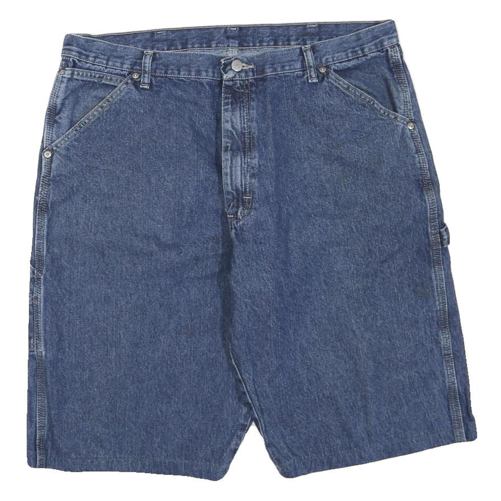 Buy WRANGLER Mens Denim Blue Relaxed Casual Shorts L W36 Cotton Blend Workwear Refurbished - $25.99 WRANGLER Mens Denim Blue Relaxed Casual Shorts L W36 Cotton Blend Workwear Refurbished - N/A refurbished available on Cerqular