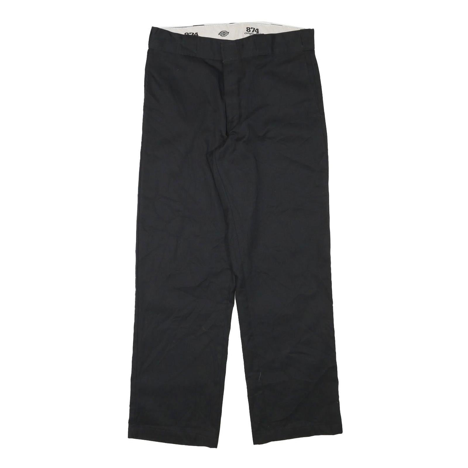 Buy DICKIES Mens Cotton Blend Black Regular Straight Trousers W31 L29 Workwear Zip Refurbished - $42.89 DICKIES Mens Cotton Blend Black Regular Straight Trousers W31 L29 Workwear Zip Refurbished - N/A refurbished available on Cerqular