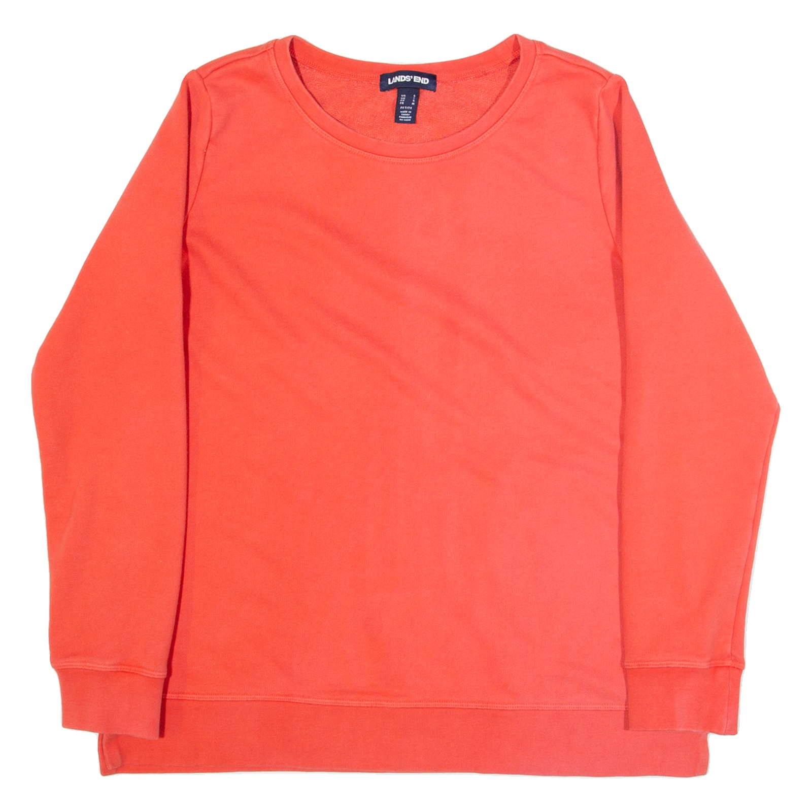 LANDS END Womens Sweatshirt Pink S Refurbished - N/A refurbished available on Cerqular