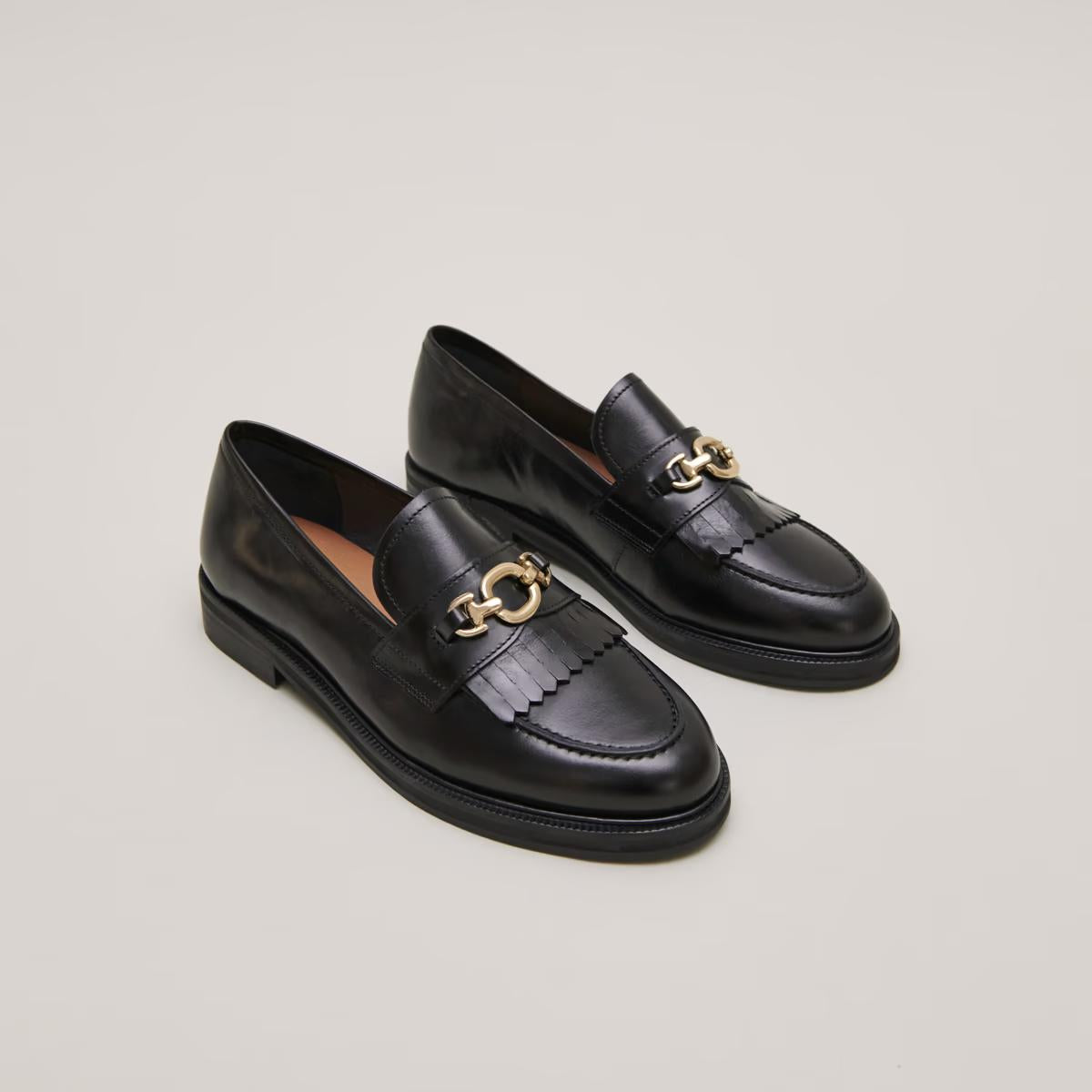 264- Delphes Cuir Noir | Color: NOIR | Size: 38 Refurbished - Rue Madame is a known brand, and the standardized name is " refurbished available on Cerqular