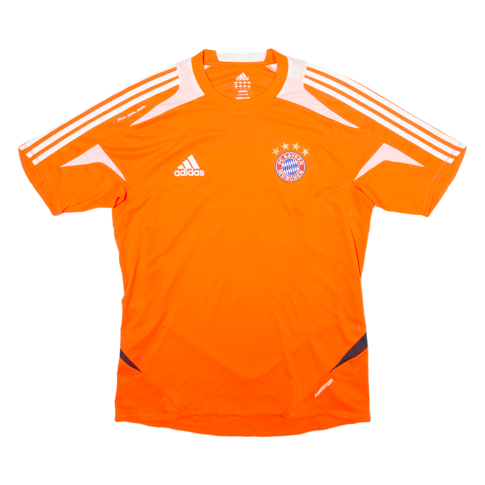 ADIDAS ORIGINALS FC Bayern Munich Mens Football Shirt Jersey Orange Crew Neck M Refurbished - N/A refurbished available on Cerqular