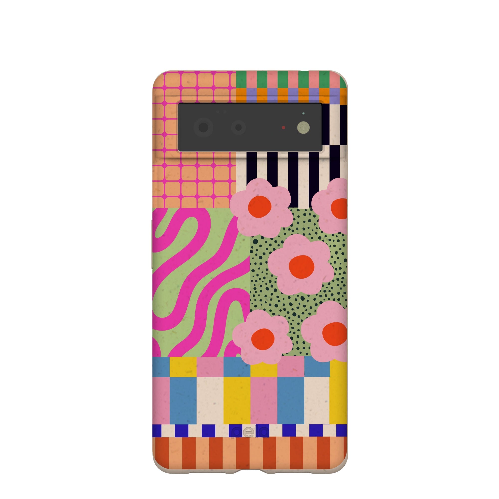 Seashell Abstract Cake Google Pixel 6 Case Refurbished - Pela Case refurbished available on Cerqular