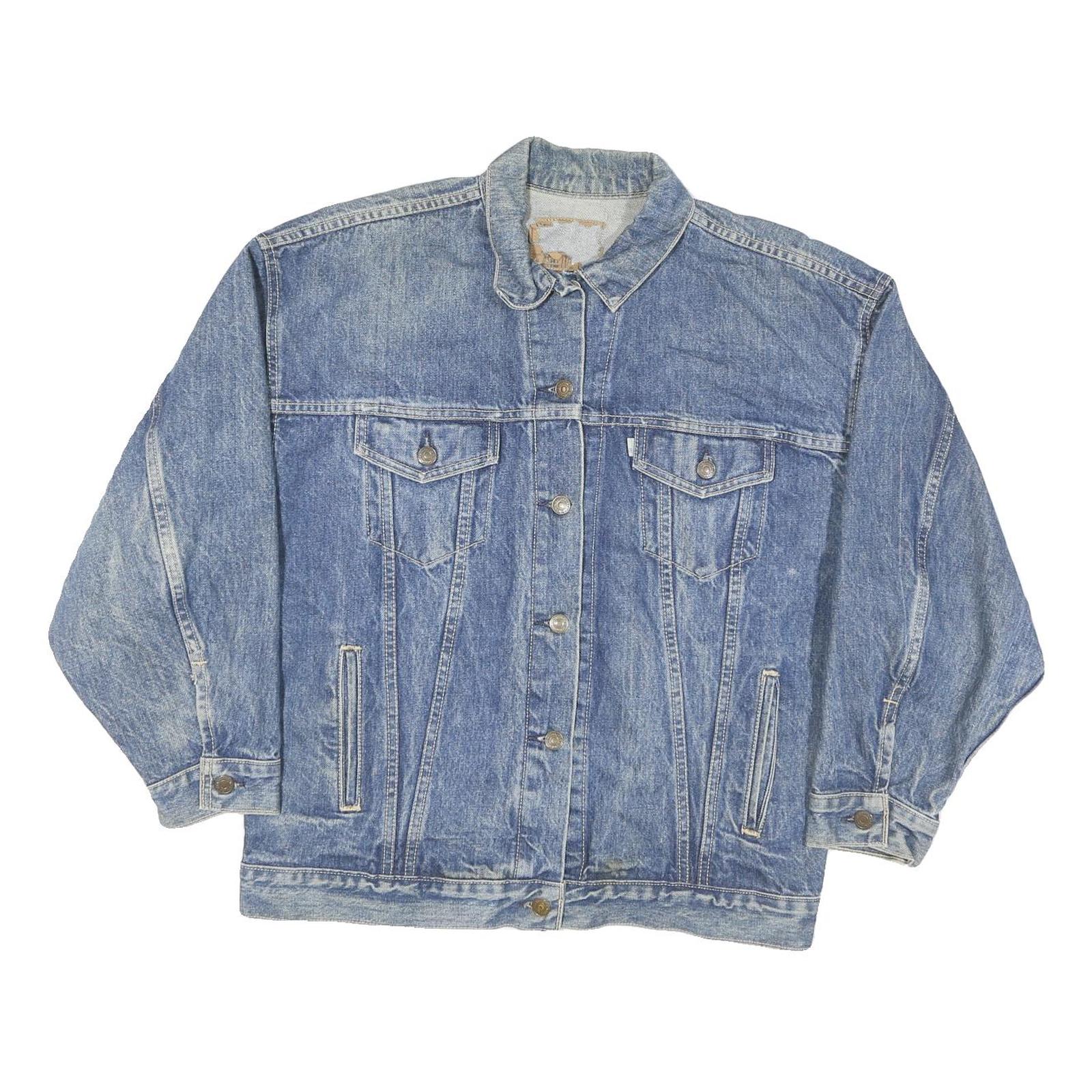 Buy LEVI'S Womens Blue Denim Jacket L Cotton Blend Button Closure Classic Fit Refurbished - $61.09 LEVI'S Womens Blue Denim Jacket L Cotton Blend Button Closure Classic Fit Refurbished - N/A refurbished available on Cerqular