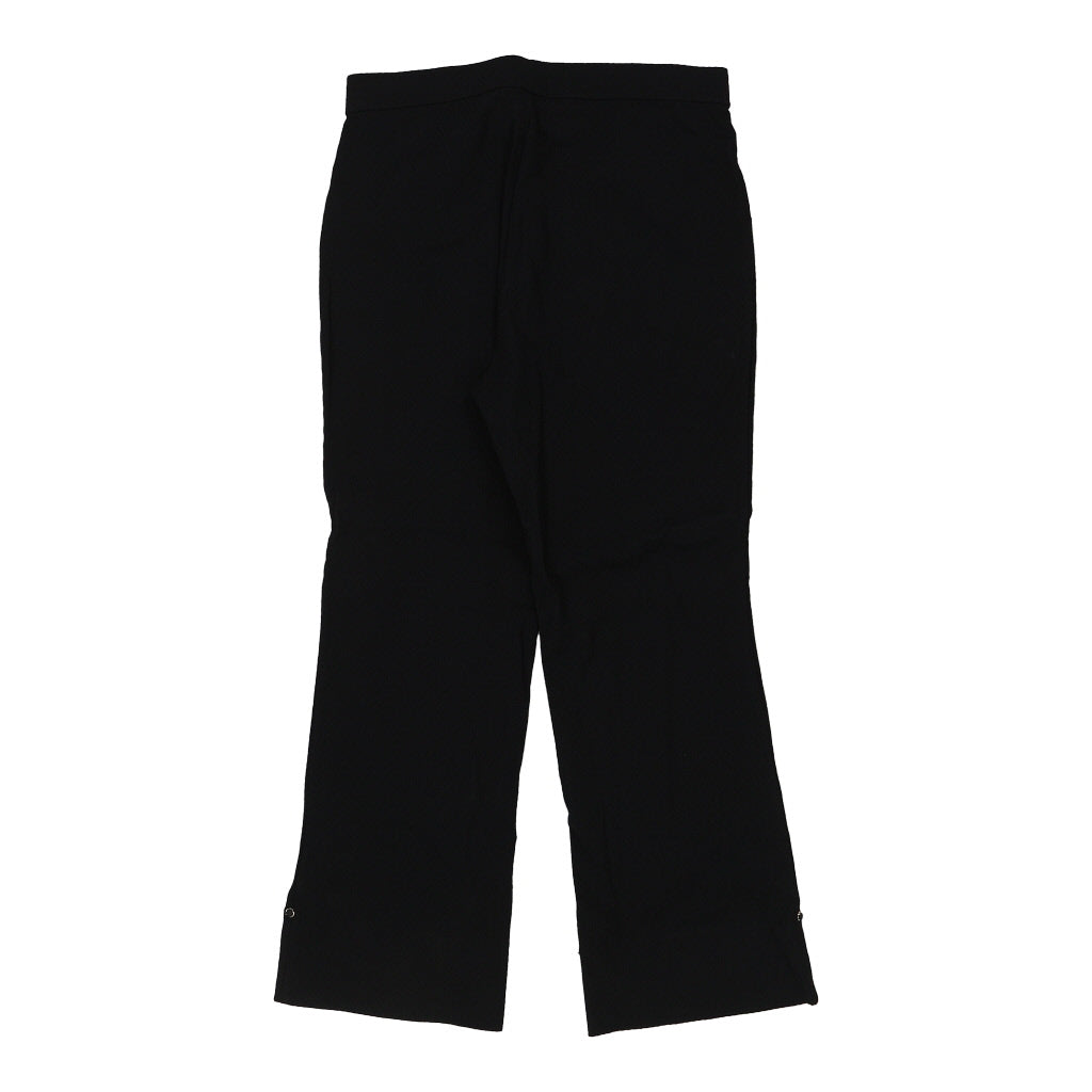 Golden Point Boot Cut Trousers - Large Navy Polyester Refurbished - Thrifted (note: this is a term often used to describe second- refurbished available on Cerqular