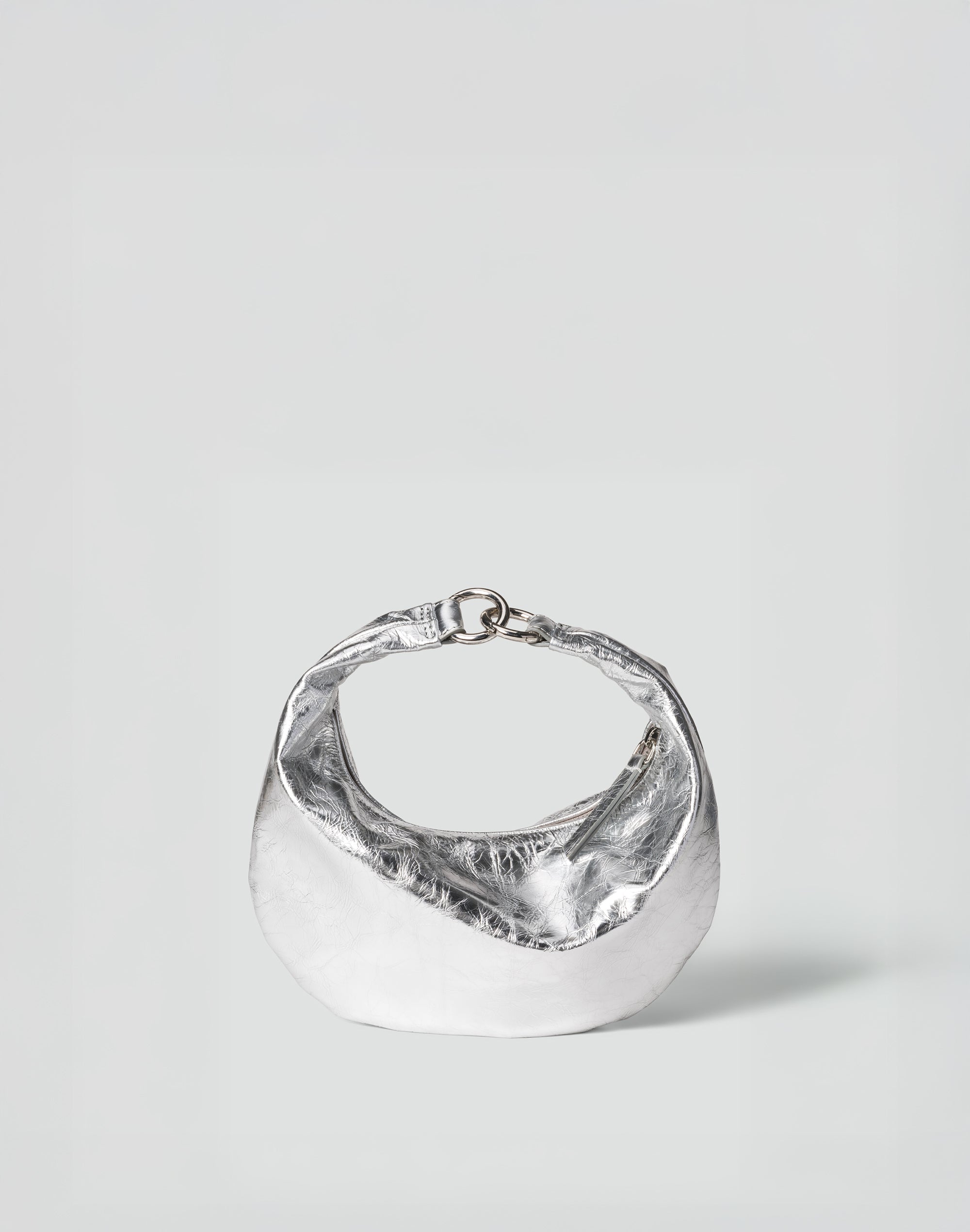 The Micro Ring Bag | Color: Silver Refurbished - Hyper Goods refurbished available on Cerqular