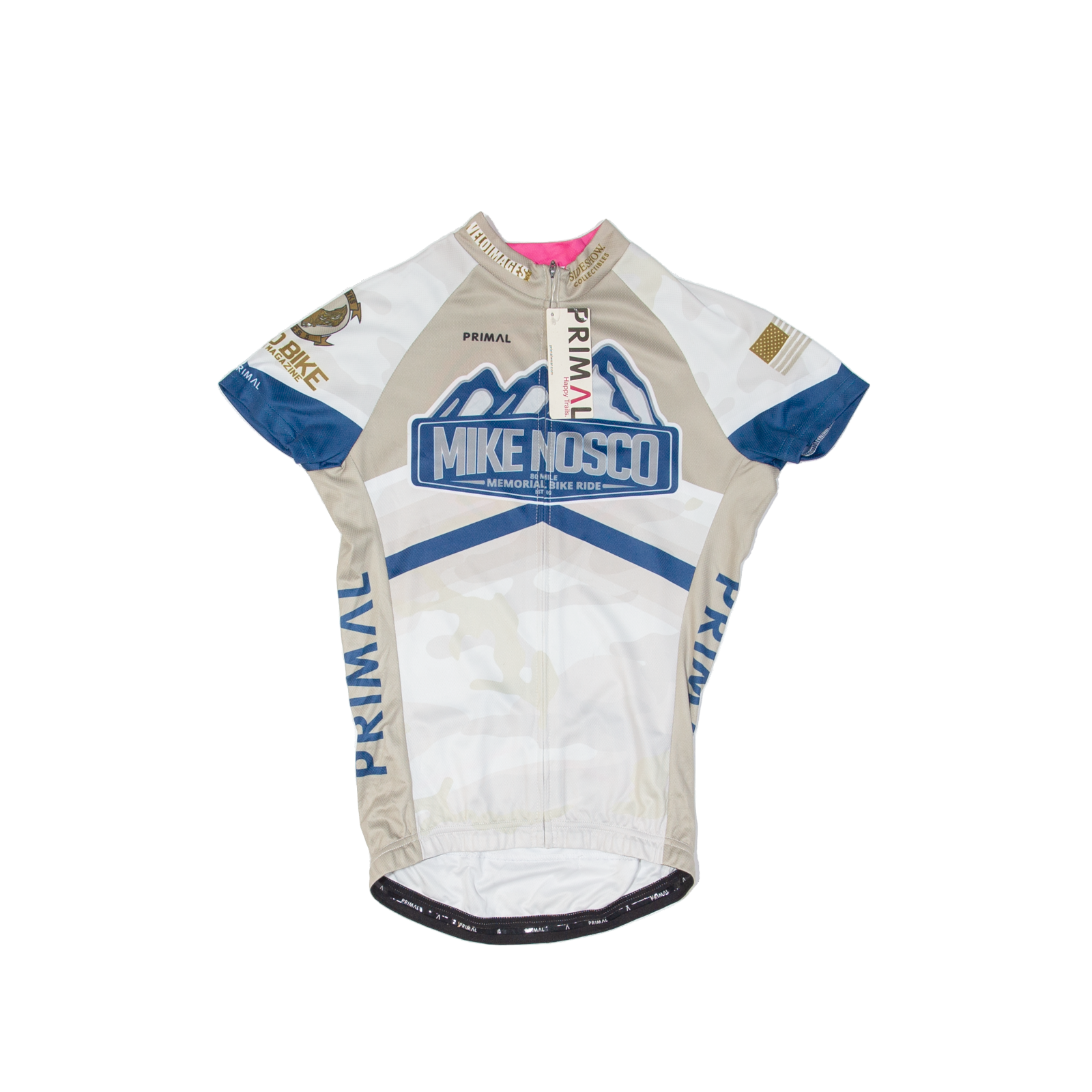 PRIMAL Cycling Full Zip Womens Jersey Cream XS Refurbished - N/A refurbished available on Cerqular