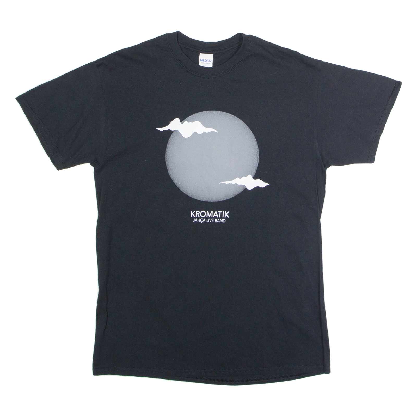 GILDAN Kromatik Jajca Live Band Mens Band T-Shirt Black Crew Neck M Refurbished - N/A refurbished available on Cerqular
