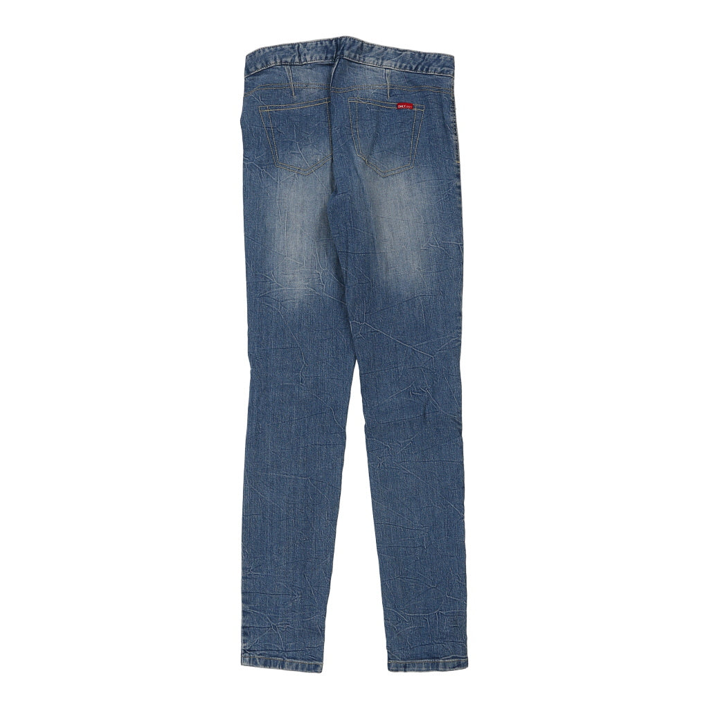 Only Skinny Jeans - 30W UK 8 Blue Cotton Refurbished - Thrifted (note: this is a term often used to describe second- refurbished available on Cerqular