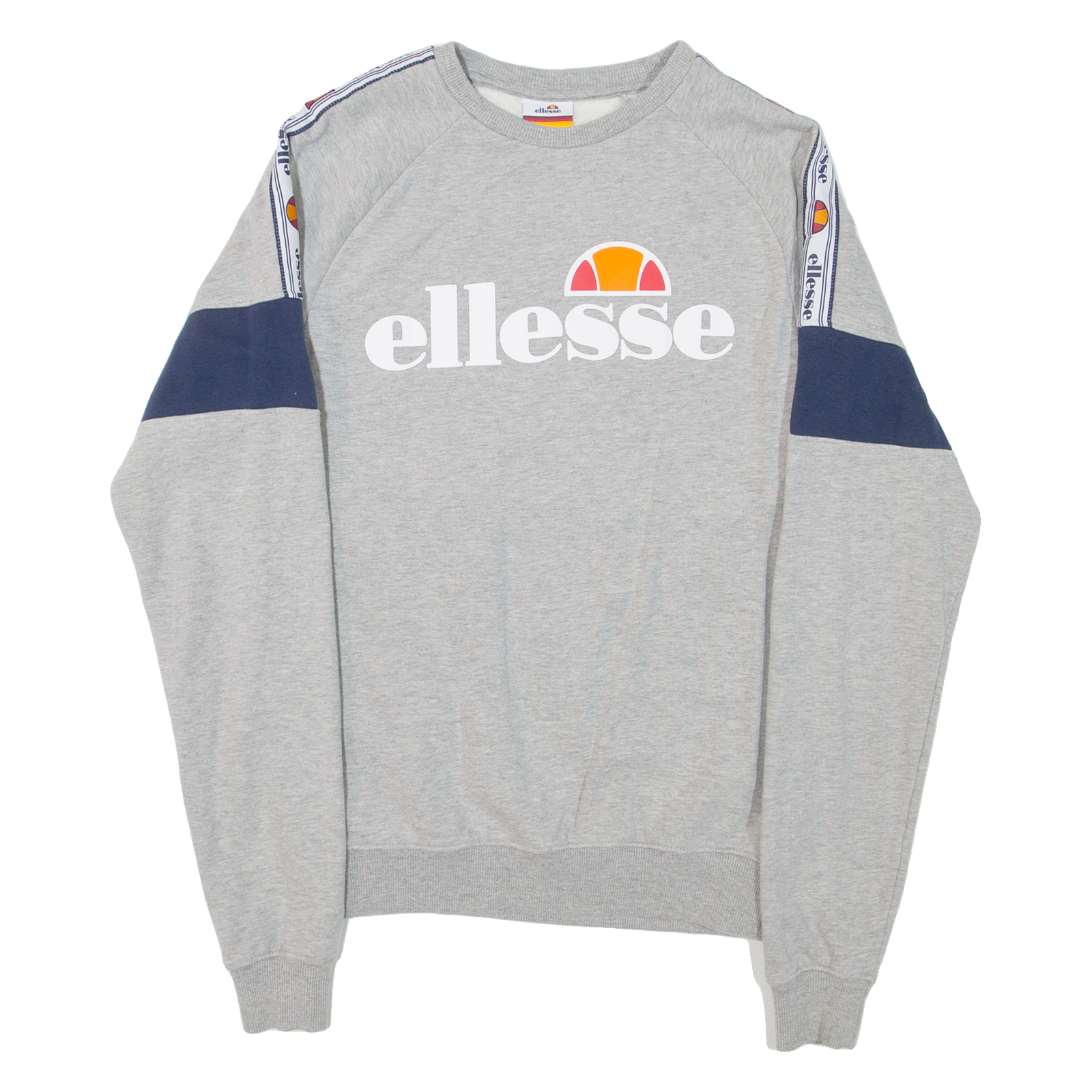 ELLESSE Womens Sweatshirt Grey UK 6 Refurbished - N/A refurbished available on Cerqular
