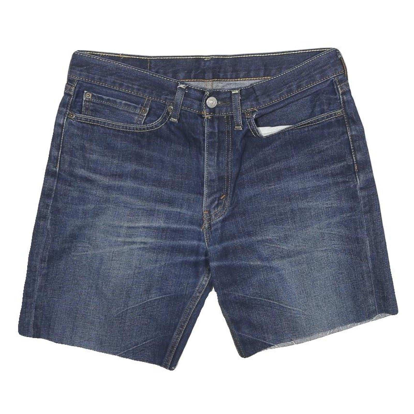 LEVI'S Mens Denim Blue Shorts L W34 Classic Cotton Casual Style Refurbished - N/A refurbished available on Cerqular