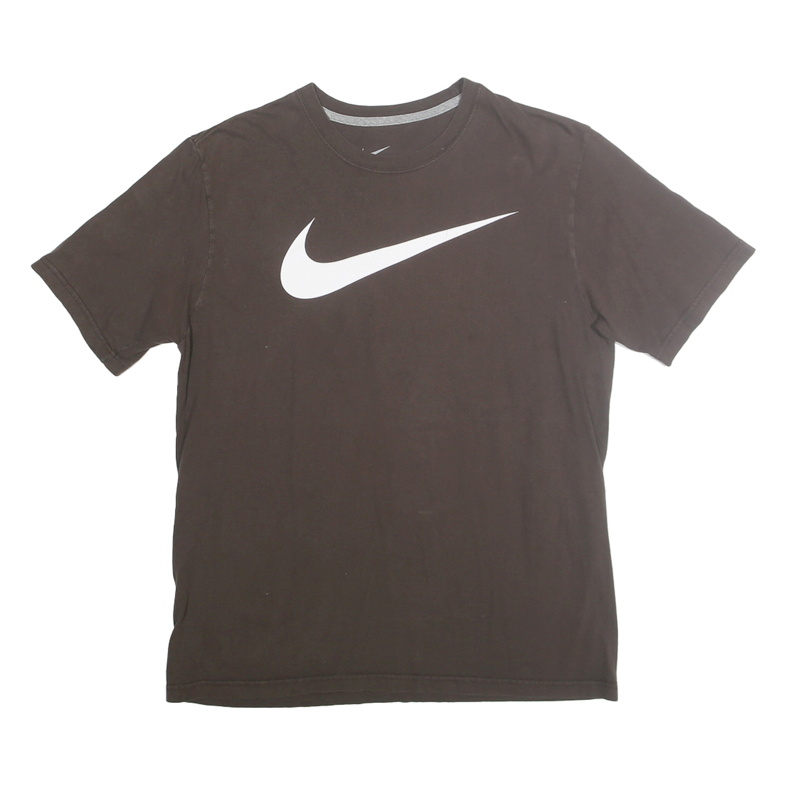 Buy NIKE Mens Black T-Shirt M Short Sleeve Crew Neck Cotton Graphic Print Refurbished - $19.49 NIKE Mens Black T-Shirt M Short Sleeve Crew Neck Cotton Graphic Print Refurbished - N/A refurbished available on Cerqular