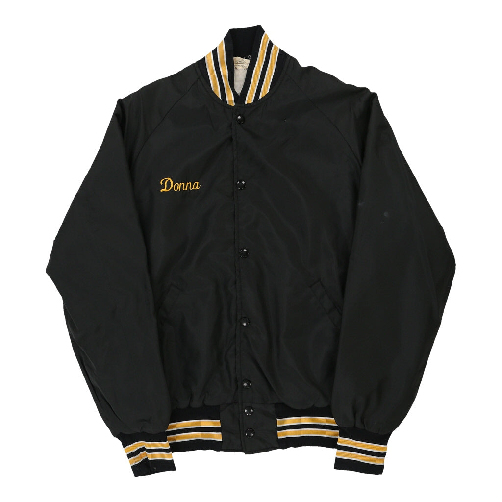 Buy Donna Gem Sportswear Jacket - Small Black Nylon Refurbished - $18.08 Donna Gem Sportswear Jacket - Small Black Nylon Refurbished - Thrifted (note: this is a term often used to describe second- refurbished available on Cerqular