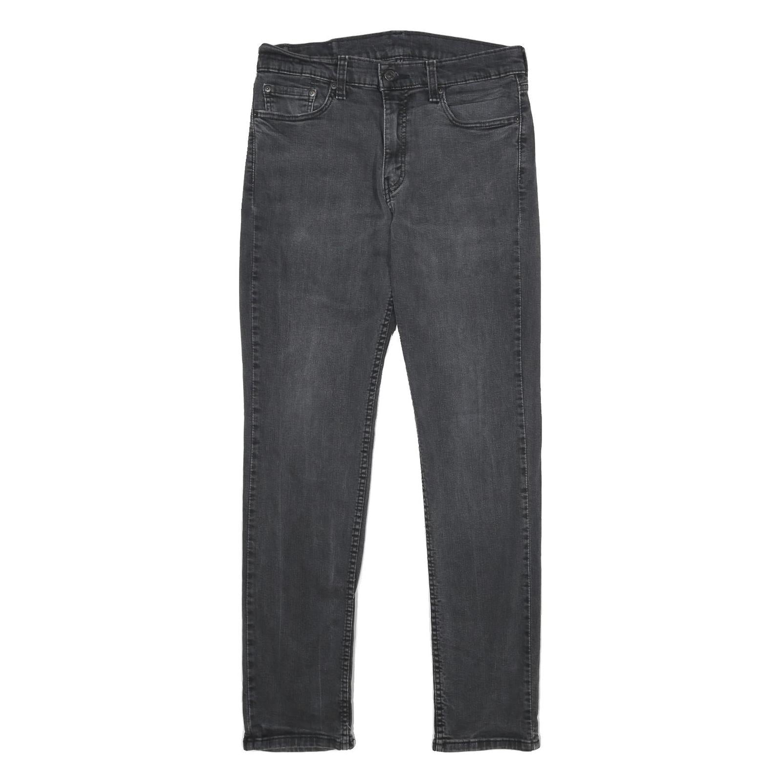 LEVI'S 511 SLIM Mens Jeans Black Slim Skinny Denim Medium W33 L34 Comfortable Refurbished - N/A refurbished available on Cerqular
