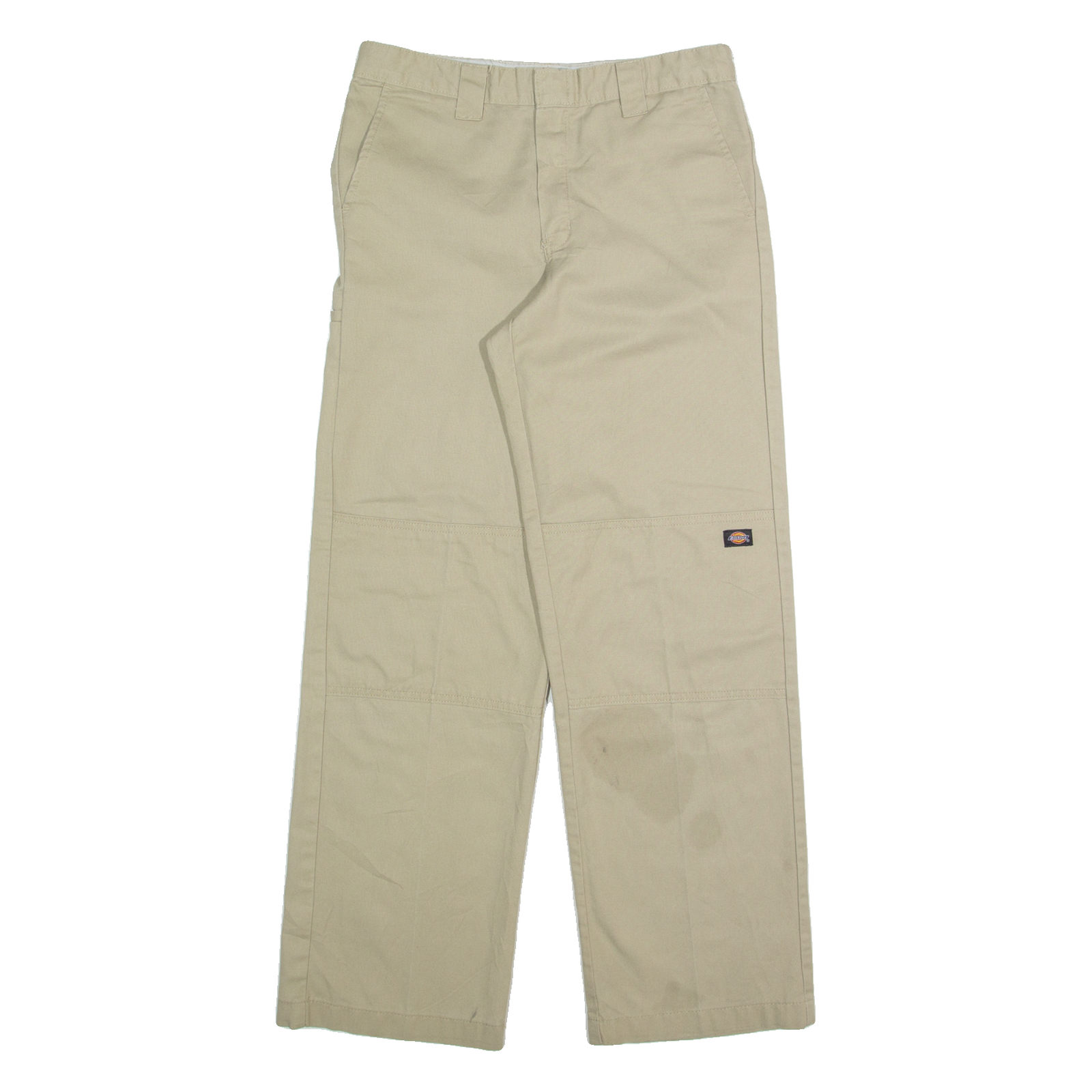 DICKIES Chino Mens Trousers Beige Regular Straight W30 L30 Refurbished - N/A refurbished available on Cerqular