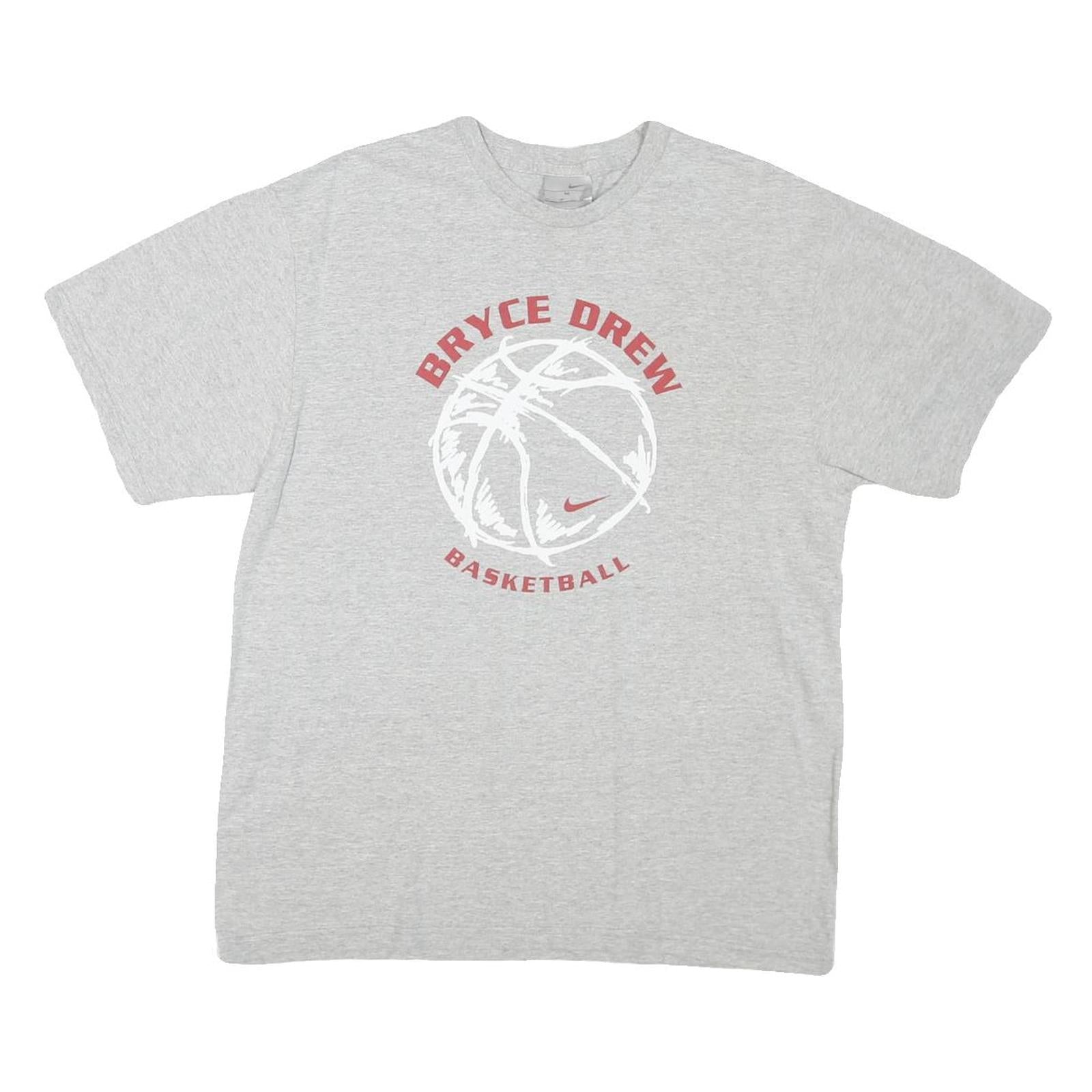 Buy NIKE Mens Grey Bryce Drew Basketball Graphic T-Shirt M Short Sleeve Crew Neck Refurbished - $19.49 NIKE Mens Grey Bryce Drew Basketball Graphic T-Shirt M Short Sleeve Crew Neck Refurbished - N/A refurbished available on Cerqular