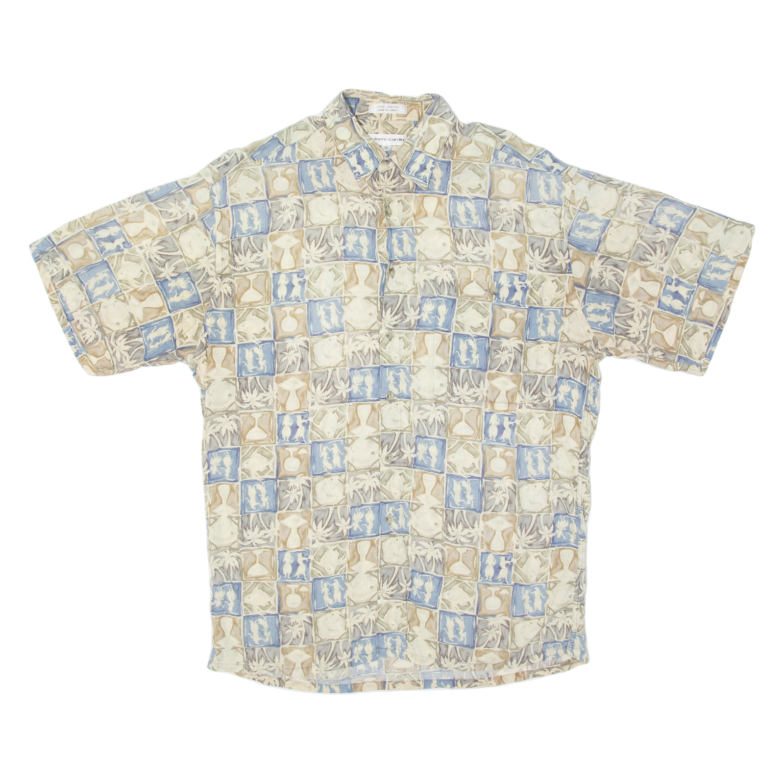 Buy PIERRE CARDIN Fish Mens Hawaiian Shirt Beige Crazy Pattern M Refurbished - $17.15 PIERRE CARDIN Fish Mens Hawaiian Shirt Beige Crazy Pattern M Refurbished - N/A refurbished available on Cerqular