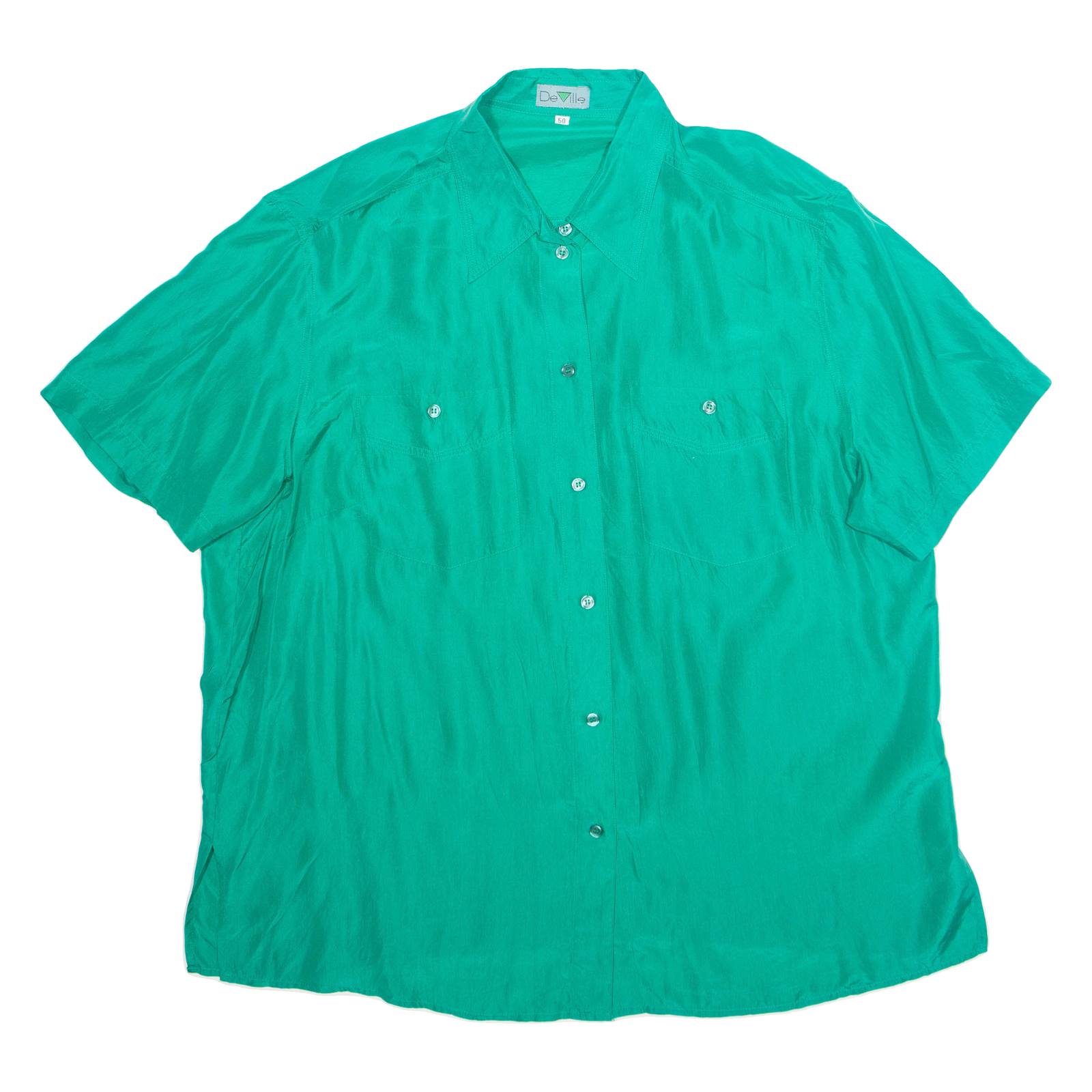 Womens Blouse Green 2XL Refurbished - N/A refurbished available on Cerqular