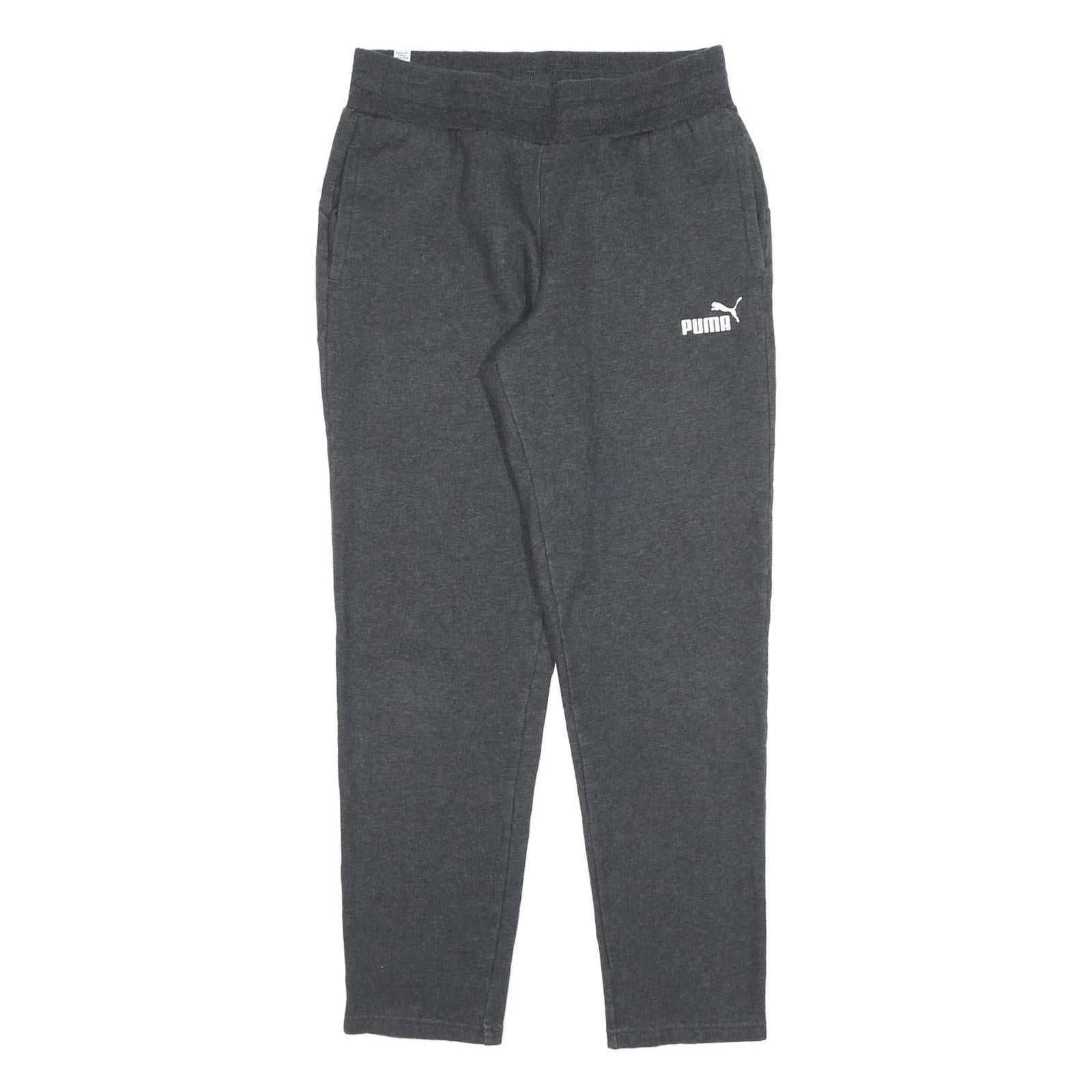 PUMA Mens Joggers Black Slim Tapered S W28 L28 Sportswear Casual Track Pants Refurbished - N/A refurbished available on Cerqular