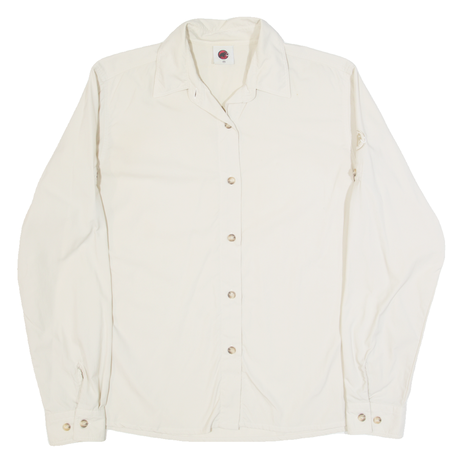 MAMMUT Womens Plain Shirt Cream Long Sleeve M Refurbished - N/A refurbished available on Cerqular
