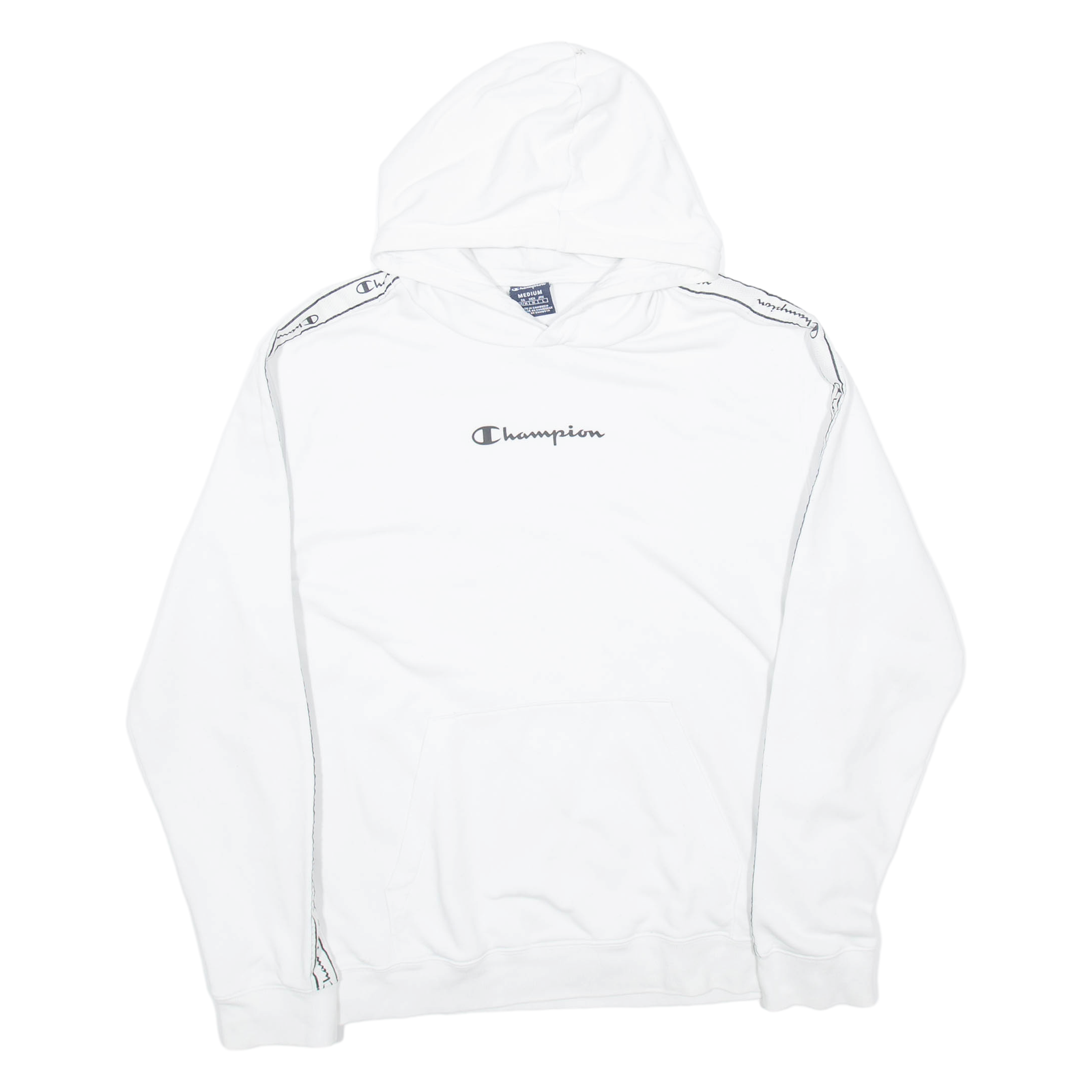 CHAMPION Mens White Hoodie M Refurbished - N/A refurbished available on Cerqular