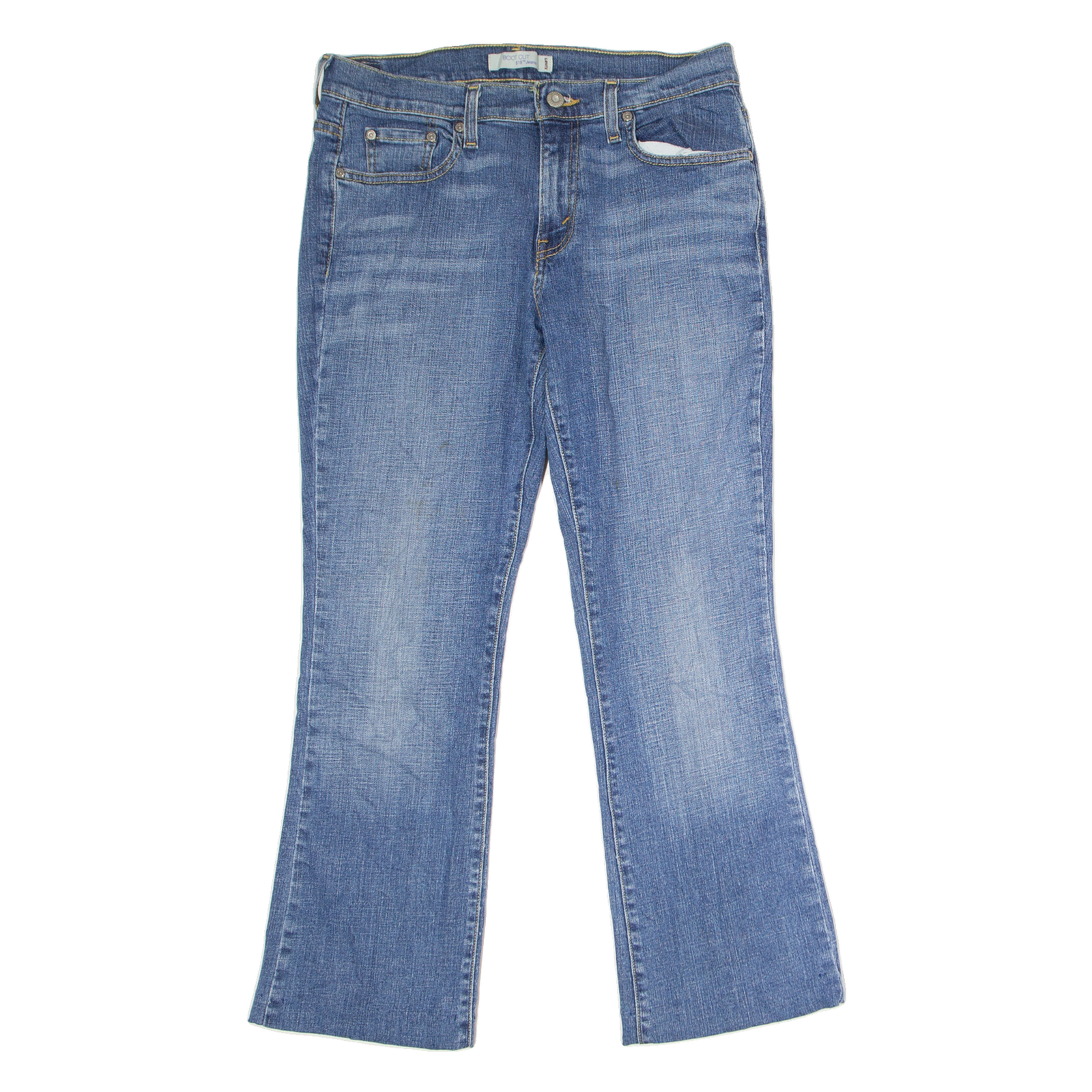 LEVI'S 515 Womens Jeans Blue Regular Bootcut Stone Wash W32 L26 Refurbished - N/A refurbished available on Cerqular