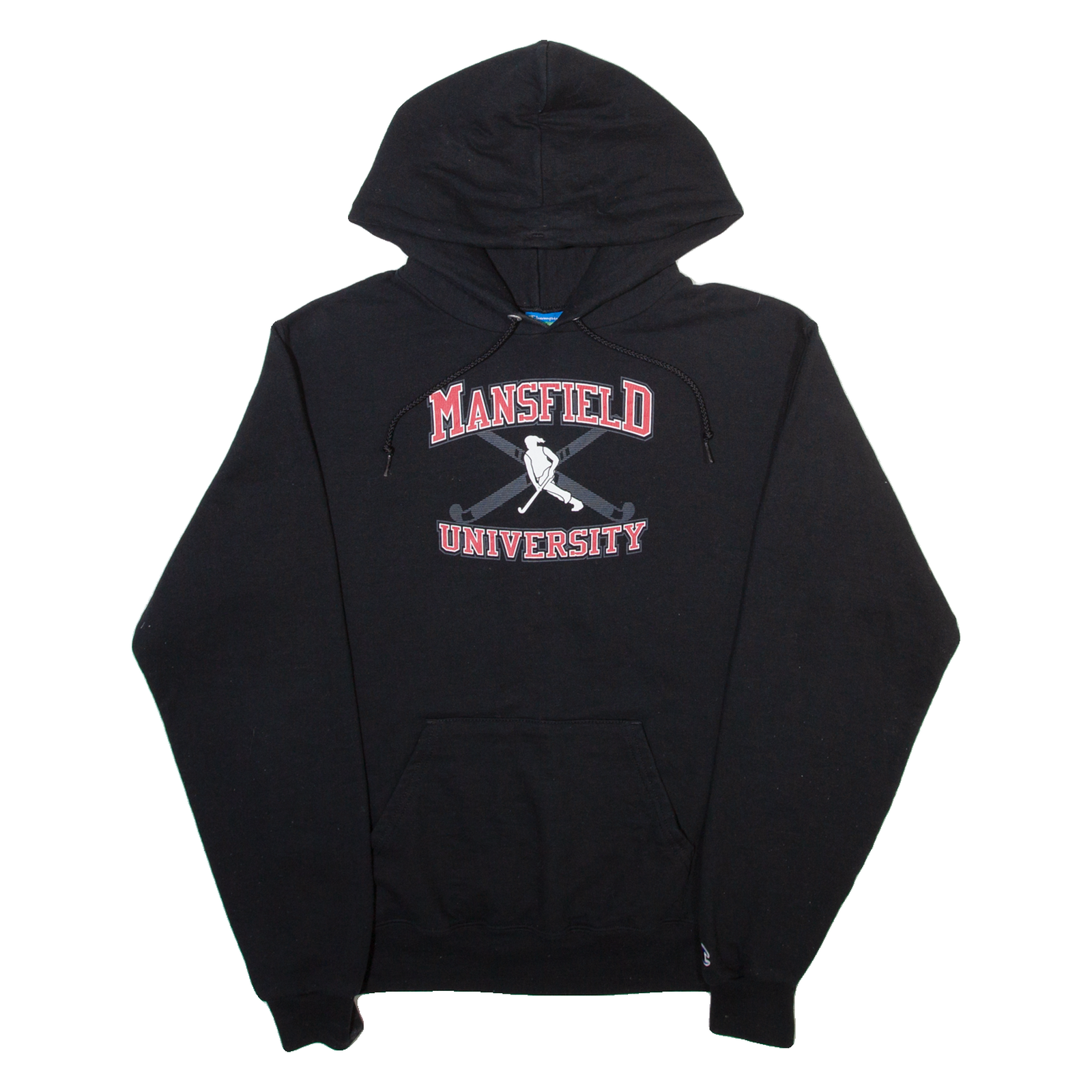 CHAMPION Mansfield University Mens Black Hoodie S Refurbished - N/A refurbished available on Cerqular