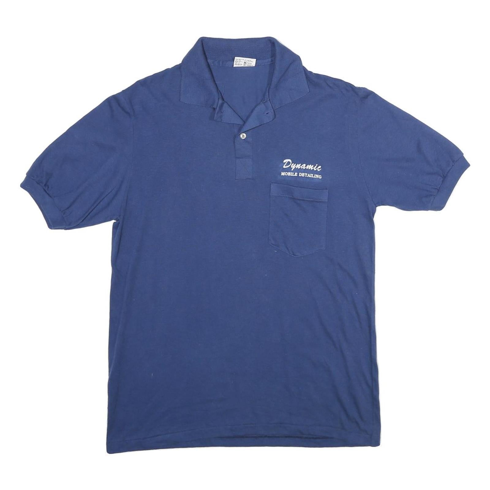 Buy STEDMAN Mens Blue Cotton Blend Polo Shirt L Short Sleeve Plain Pocket Refurbished - $14.29 STEDMAN Mens Blue Cotton Blend Polo Shirt L Short Sleeve Plain Pocket Refurbished - N/A refurbished available on Cerqular