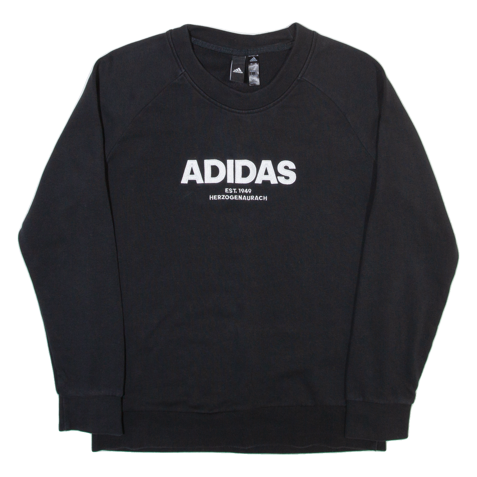 ADIDAS ORIGINALS Womens Sweatshirt Black L Refurbished - N/A refurbished available on Cerqular