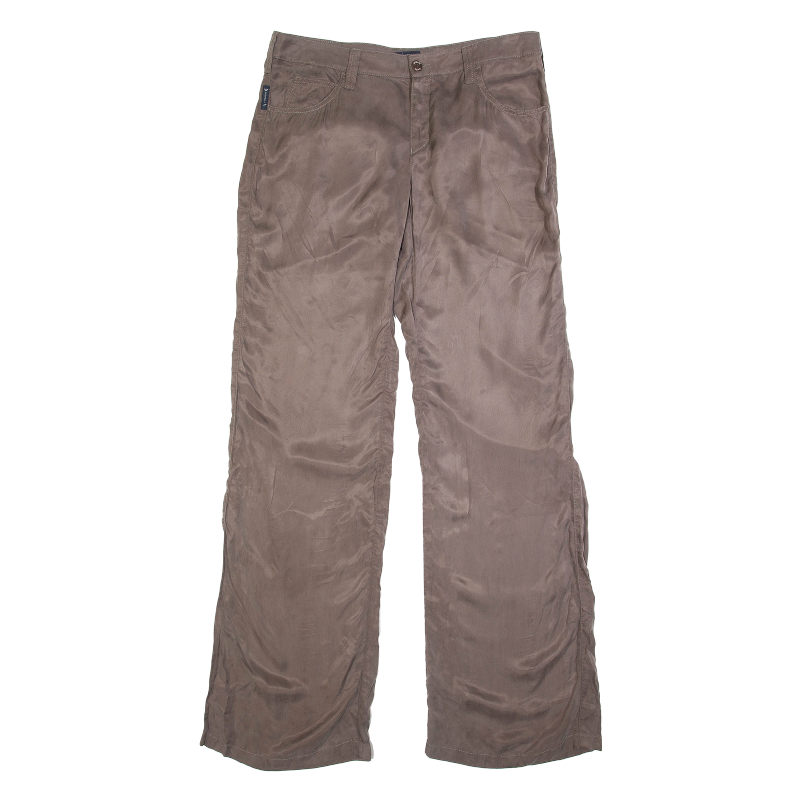 ARMANI JEANS Womens Trousers Grey Regular Bootcut W34 L34 Refurbished - N/A refurbished available on Cerqular