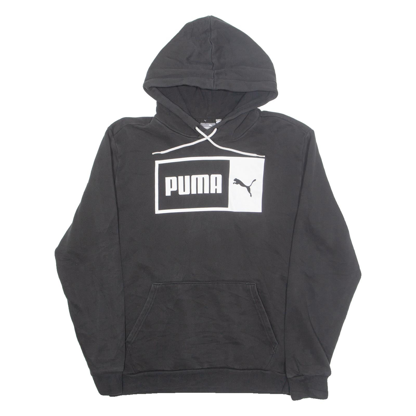 PUMA Mens Black Hoodie M Refurbished - N/A refurbished available on Cerqular