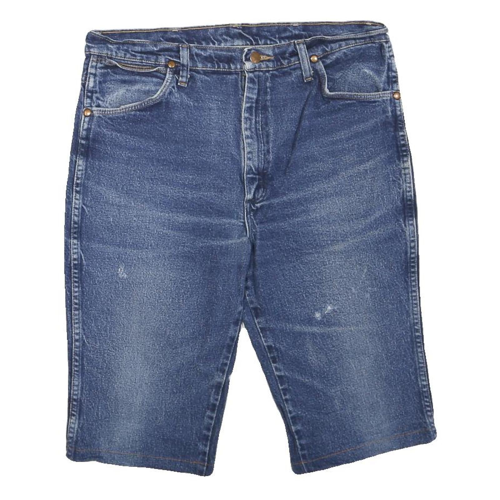 Buy WRANGLER Womens Denim Blue Casual Shorts M W34 Classic Fit Cotton Blend Refurbished - $18.19 WRANGLER Womens Denim Blue Casual Shorts M W34 Classic Fit Cotton Blend Refurbished - N/A refurbished available on Cerqular