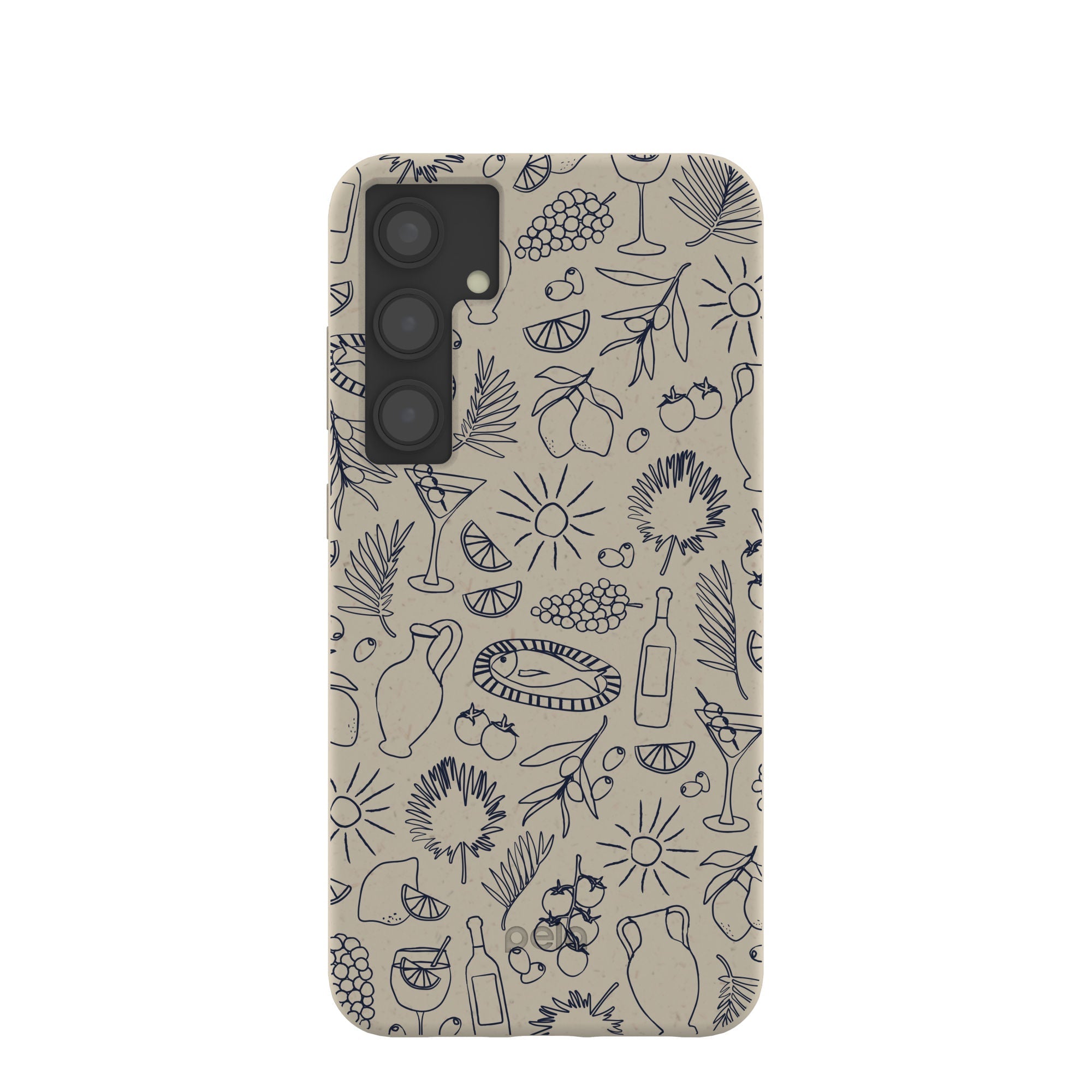 London Fog Mediterranean Moments Samsung Galaxy S24+(Plus) Case Refurbished - Pela Case refurbished available on Cerqular