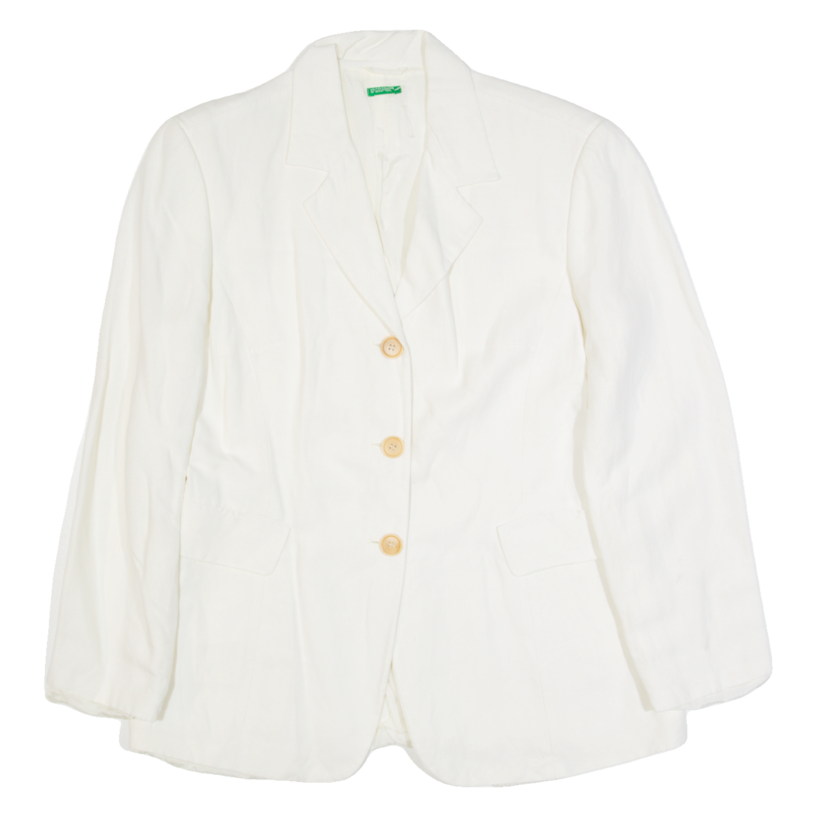 Buy BENETTON Womens Blazer Jacket White Linen L Refurbished - $66.29 BENETTON Womens Blazer Jacket White Linen L Refurbished - N/A refurbished available on Cerqular