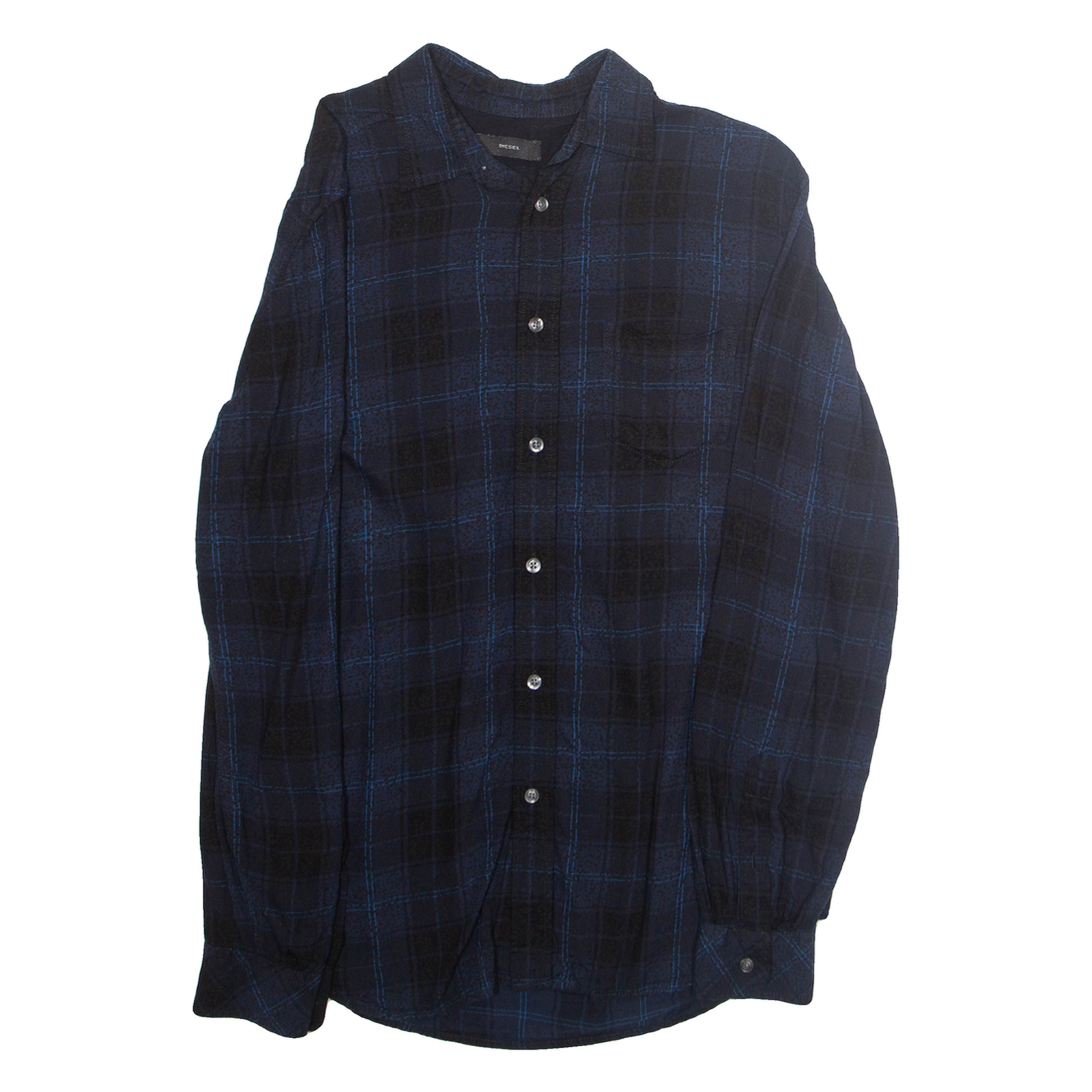 Buy DIESEL Mens Shirt Black Plaid Long Sleeve S Refurbished - $25.99 DIESEL Mens Shirt Black Plaid Long Sleeve S Refurbished - N/A refurbished available on Cerqular
