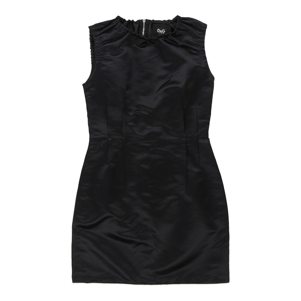 Dolce & Gabbana Mini Mini Dress - Large Black Polyester Blend | Size: large Refurbished - N/A (Preloved Designer is not a specific brand, it refurbished available on Cerqular