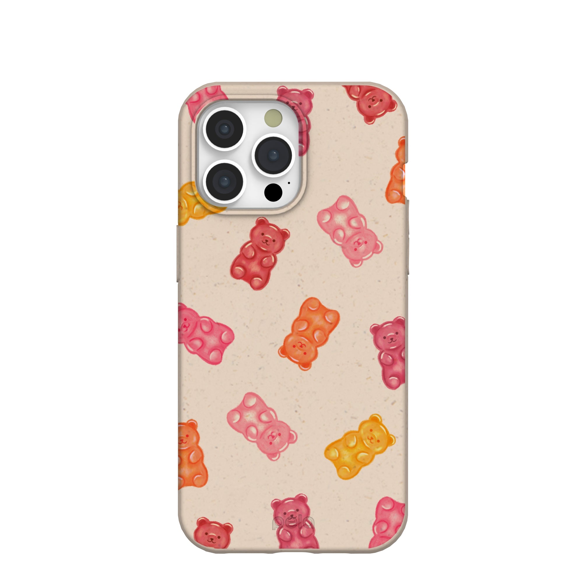 Seashell Gummy Bears iPhone 15 Pro Max Case Refurbished - Pela Case refurbished available on Cerqular
