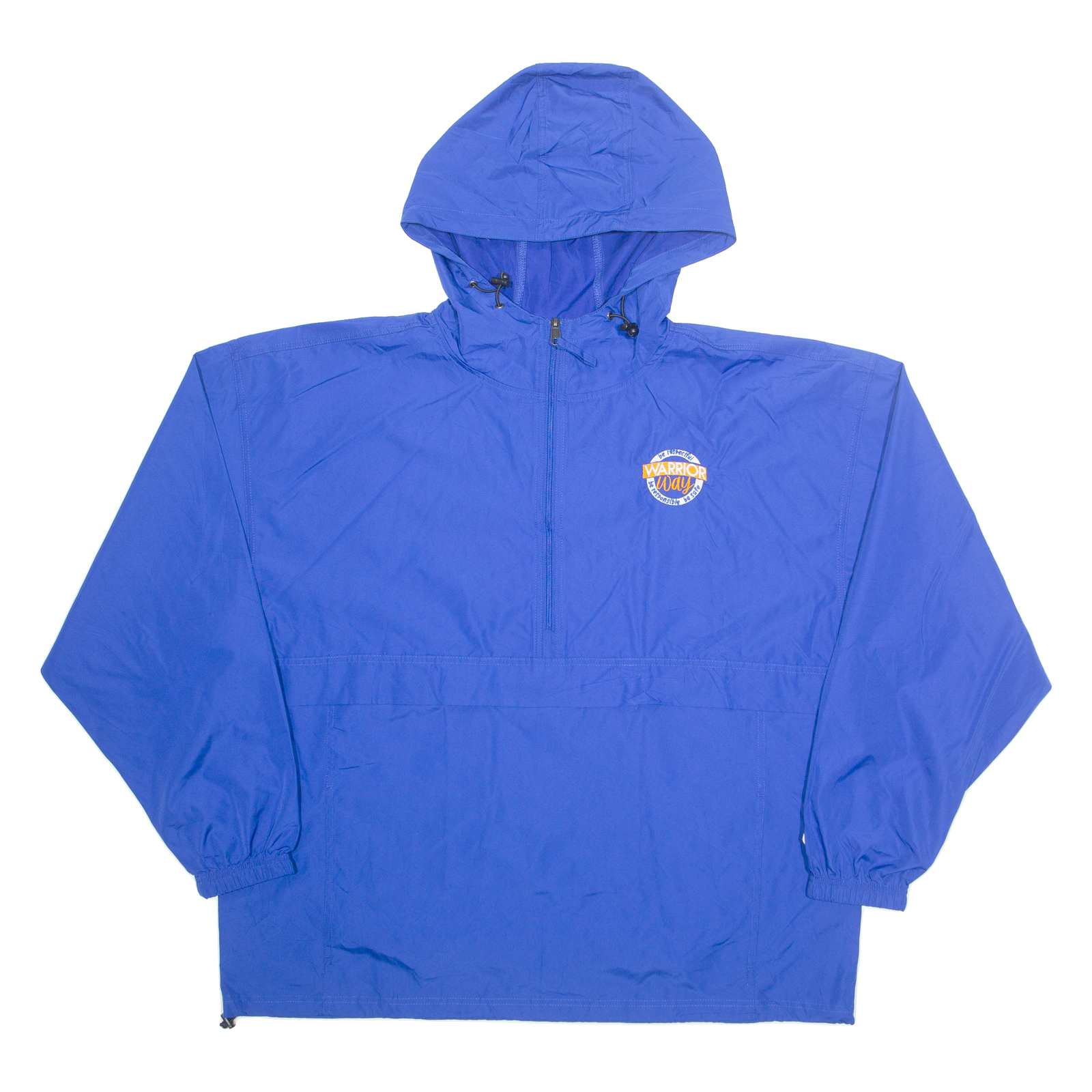 CHAMPION Warrior Way Lightweight Mens Jacket Blue Hooded 2XL Refurbished - N/A refurbished available on Cerqular